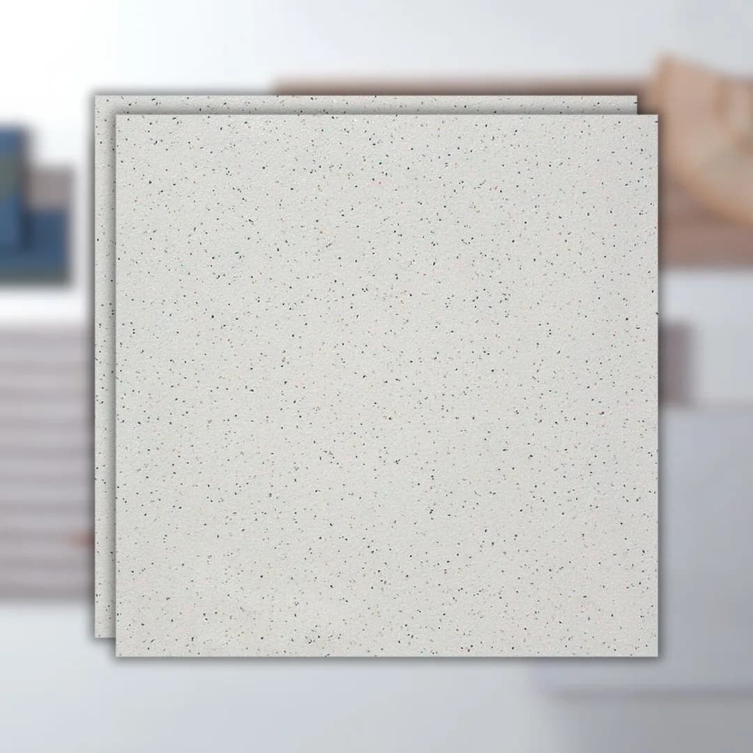 Porcelanato Polido Eliane Cargo Plus White 45x45 Branco
