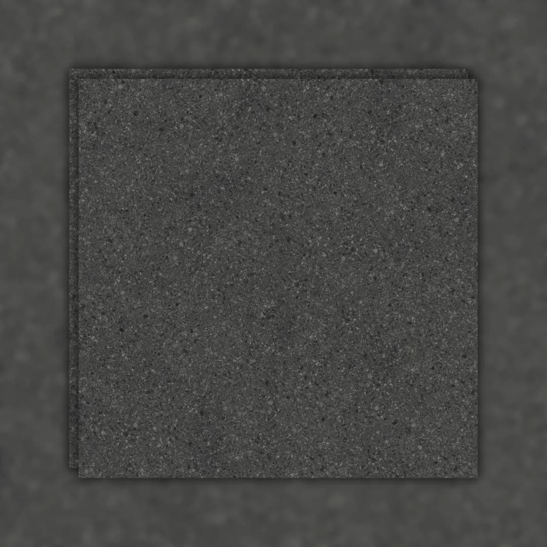 Porcelanato Preto Hard 90x90 Portinari Lithos Bk RET "A"