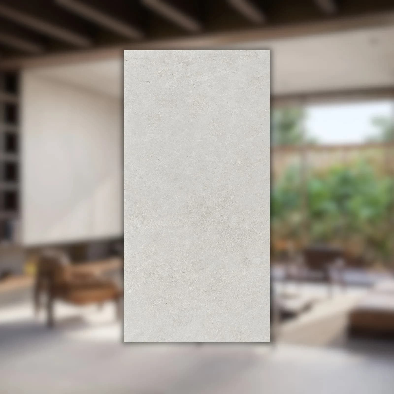 Porcelanato Cinza Mate 80x120 Roca Limestone Lm Off White RET "A"