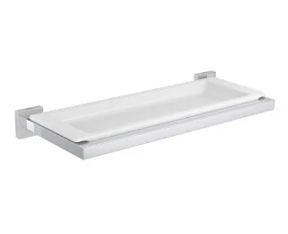 Prateleira Deca Quadratta Cromado 2030 C83