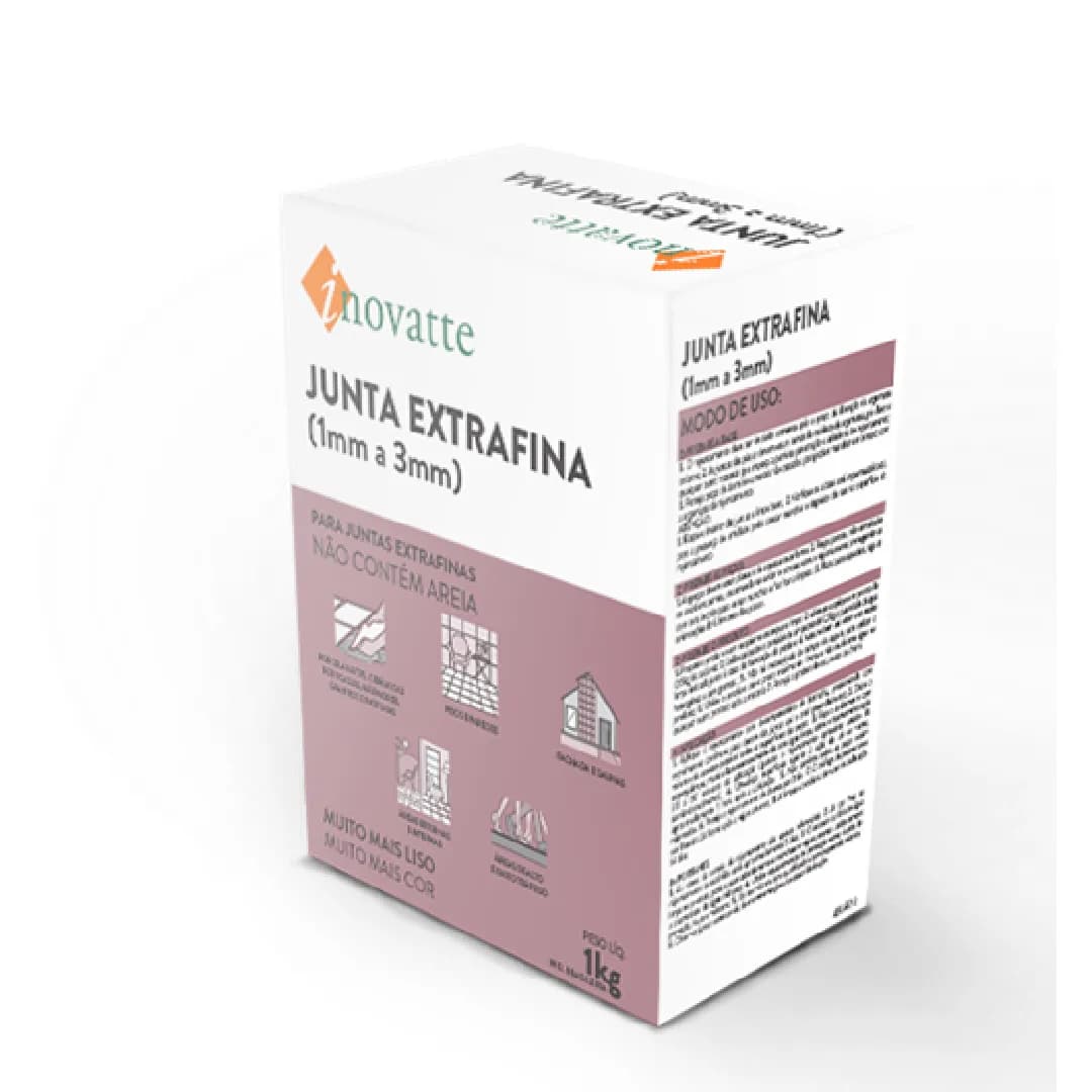 Rejunte Ceramfix/Inovatte Junta Fine 1 Kg Bege Claro