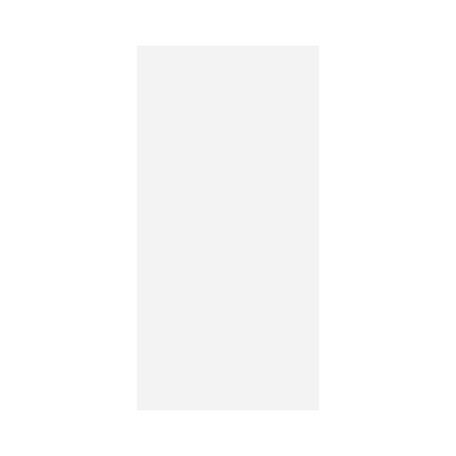 Revestimento Branco Acetinado 33x61 Biancogres Classic RET "A"