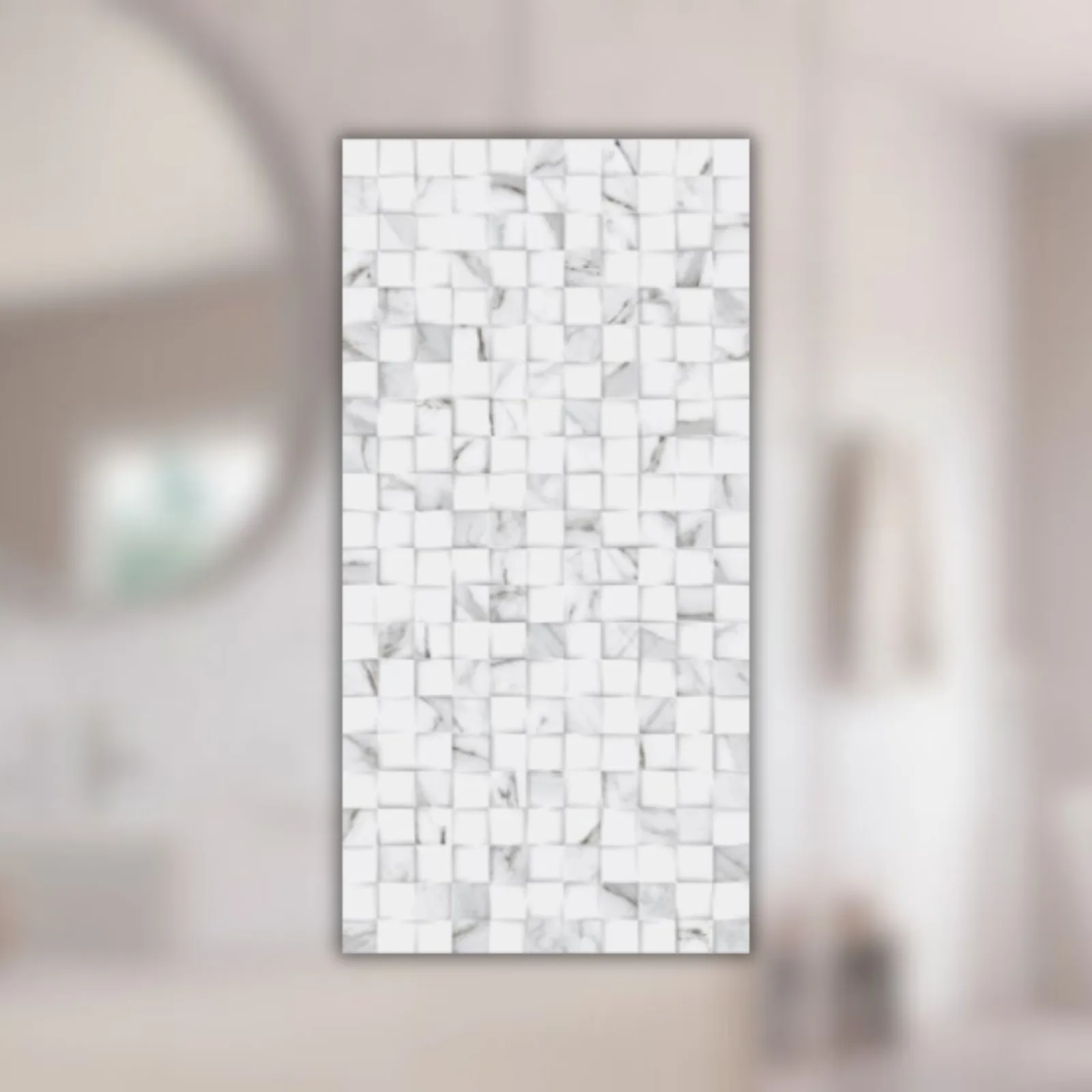Revest Biancogres Quantum 45x90 A Ret Cx/2,00m² Carrara ac