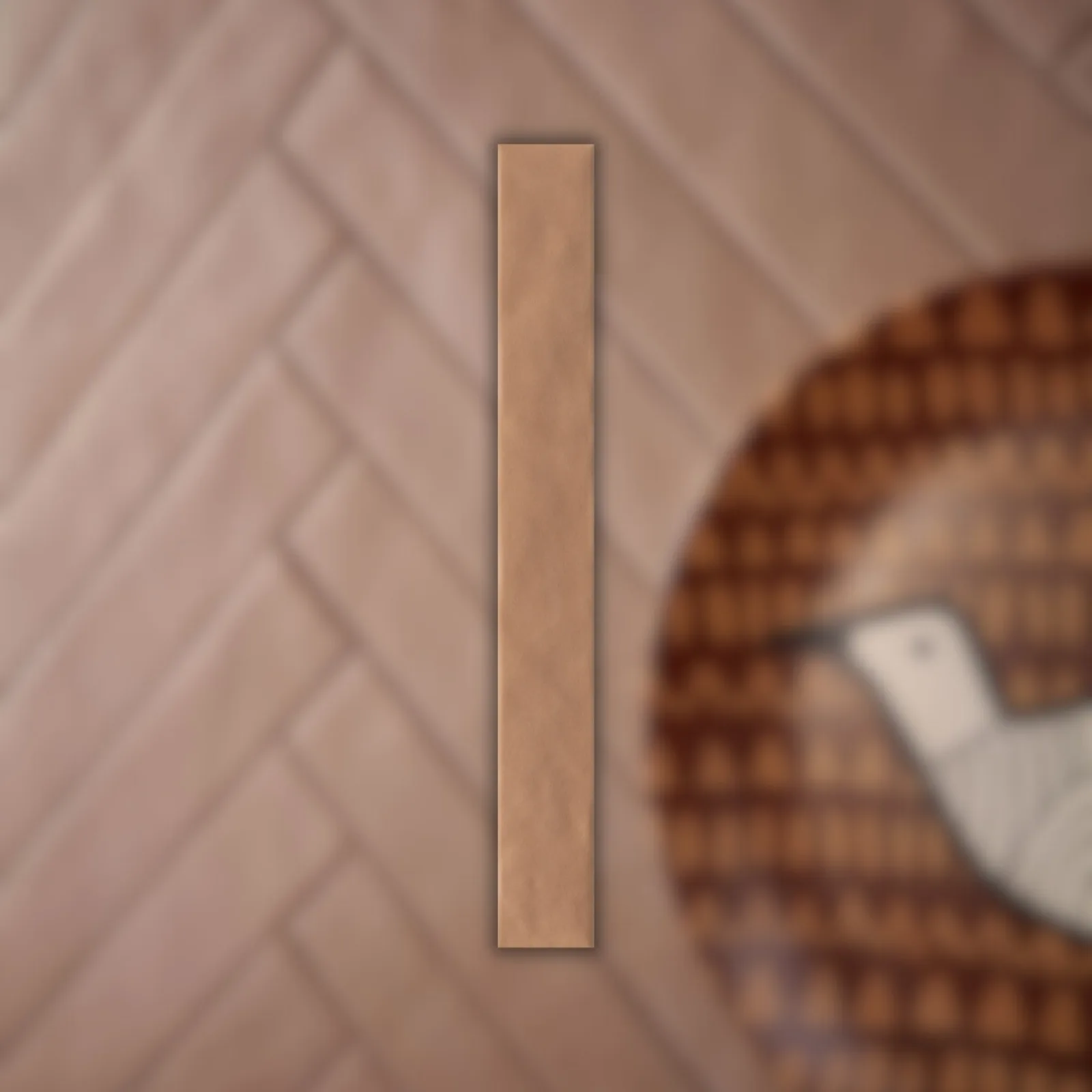 Revestimento Marrom Mate 5x40 Decortiles TellusTerracota Ma Bold "A"