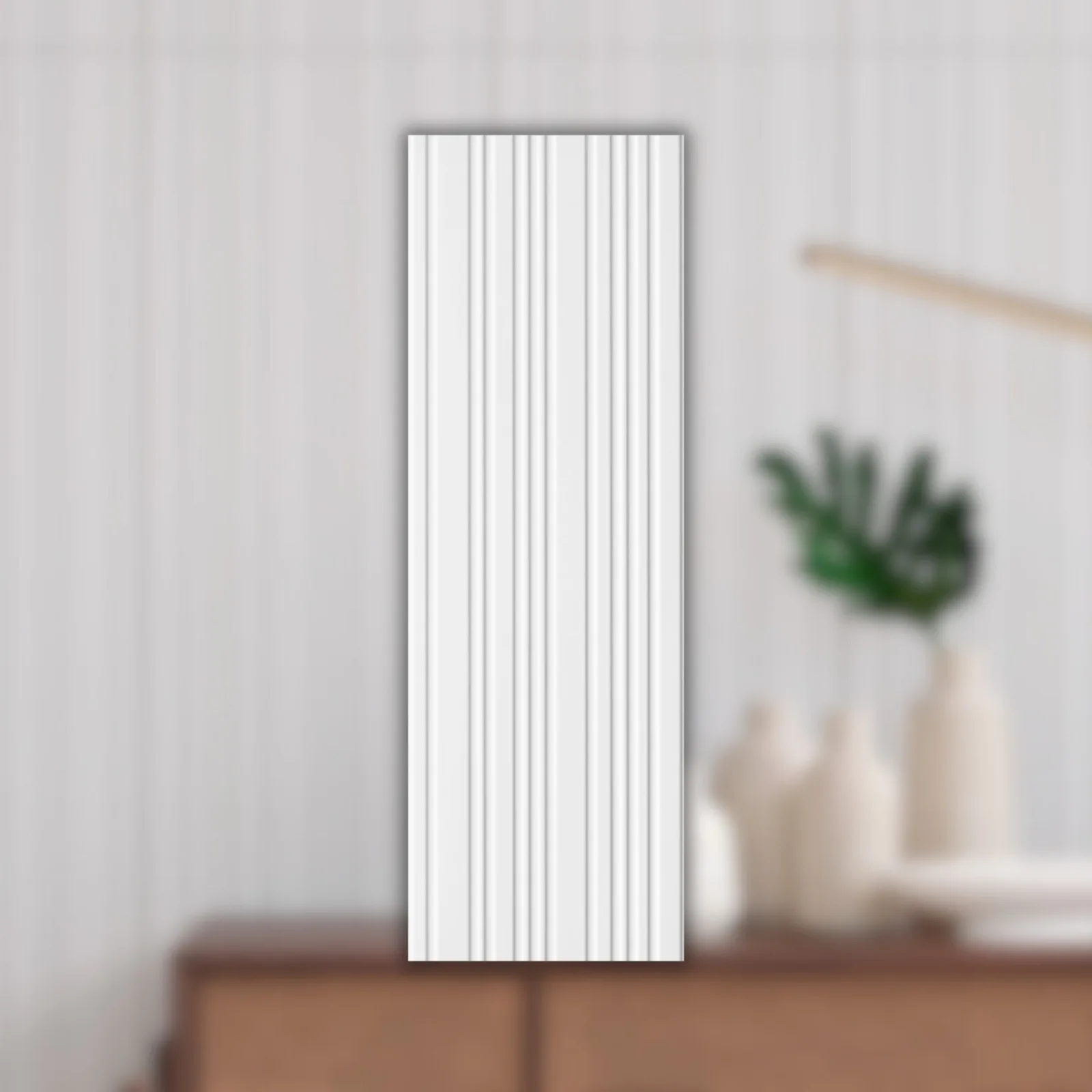 Revestimento Branco Acetinado 30x90 Eliane Diamante Linen RET "A"