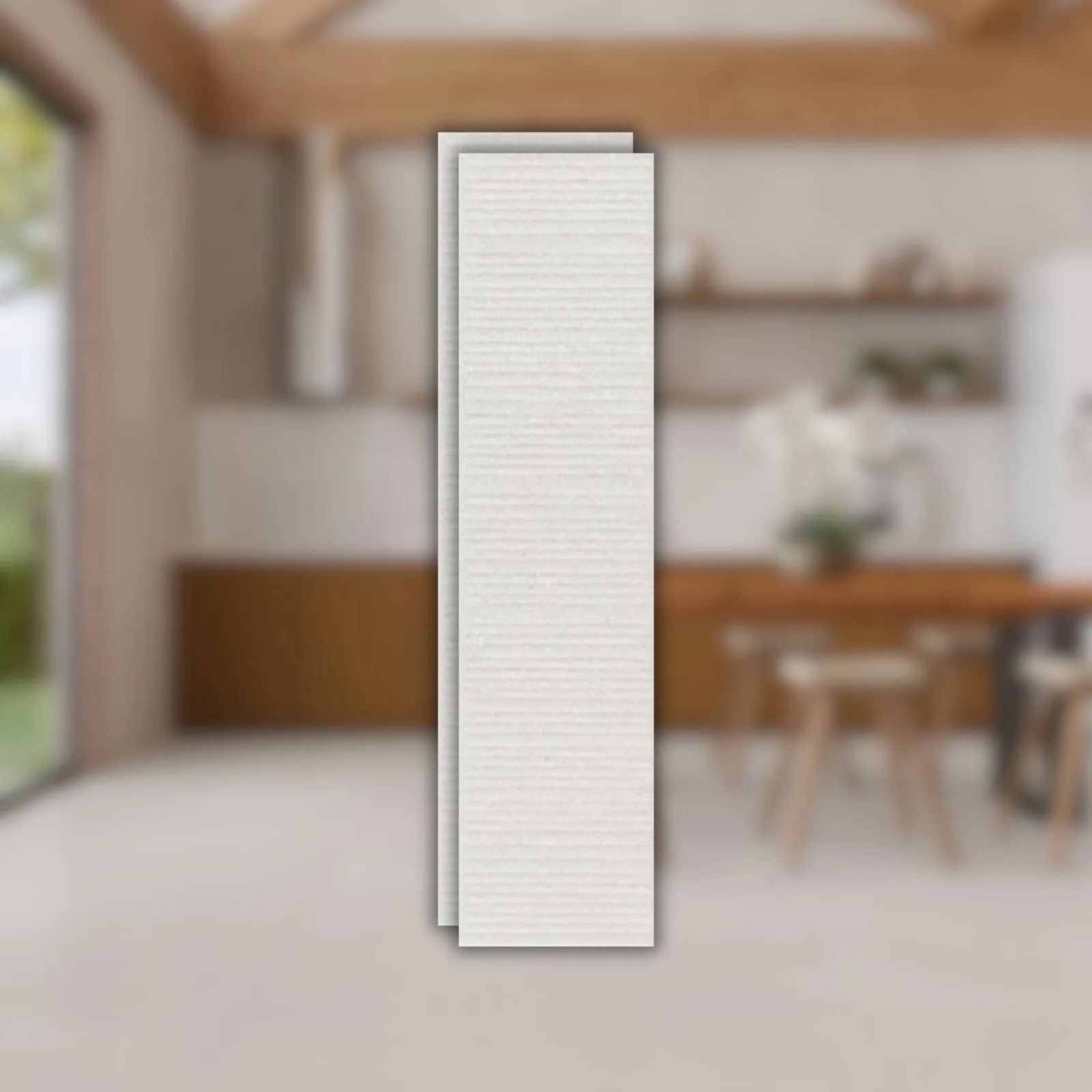 Revestimento Eliane Khali Zen 10x40 "A" Off White Ma