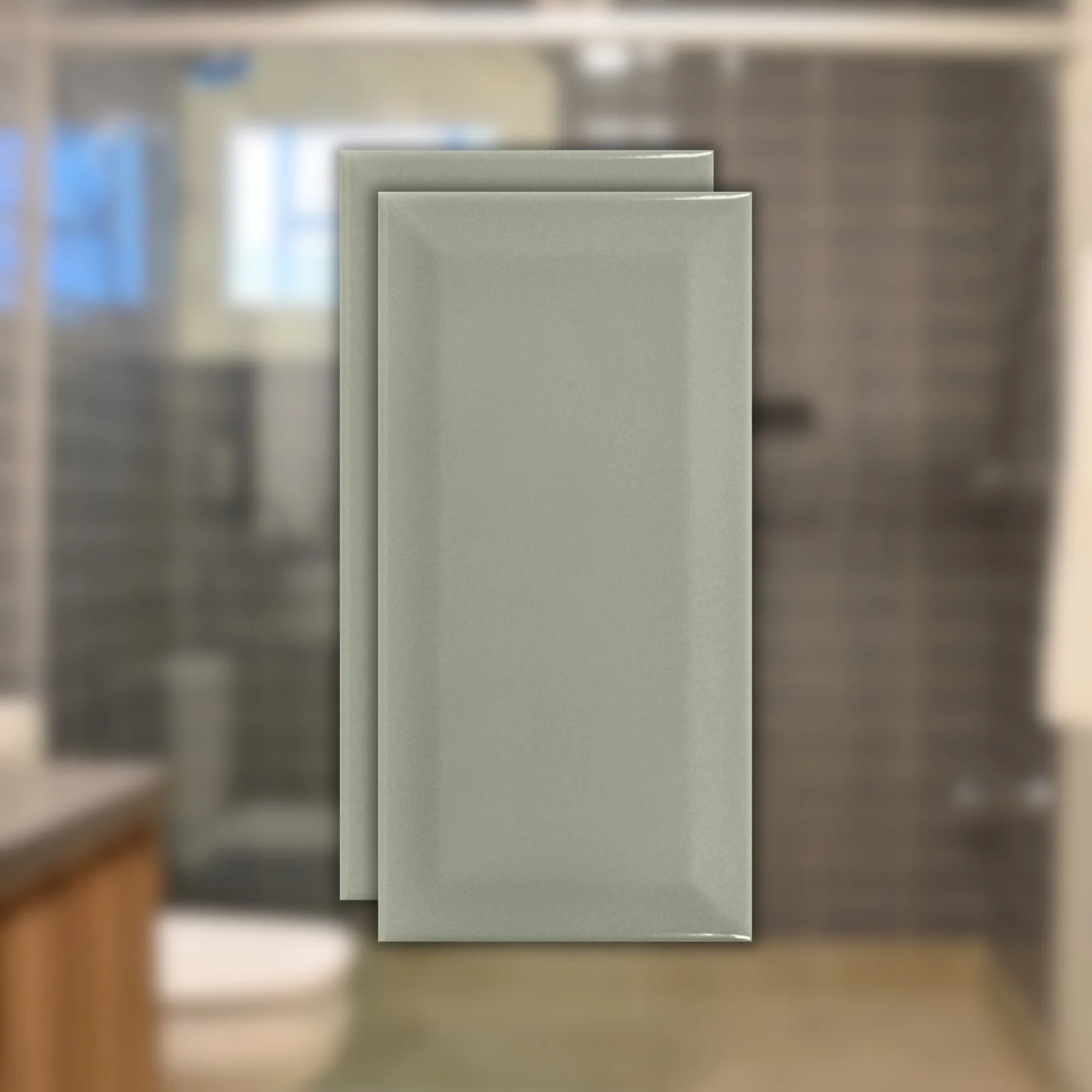 Revestimento Eliane Metro 10x20 "A" Sage