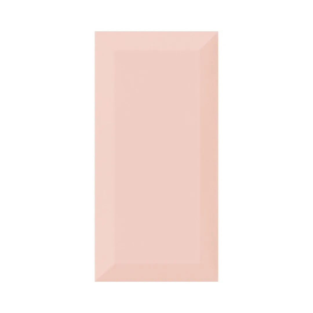 Revestimento Rosa Brilhante 10x20 Eliane Metro Blush Bold "A"