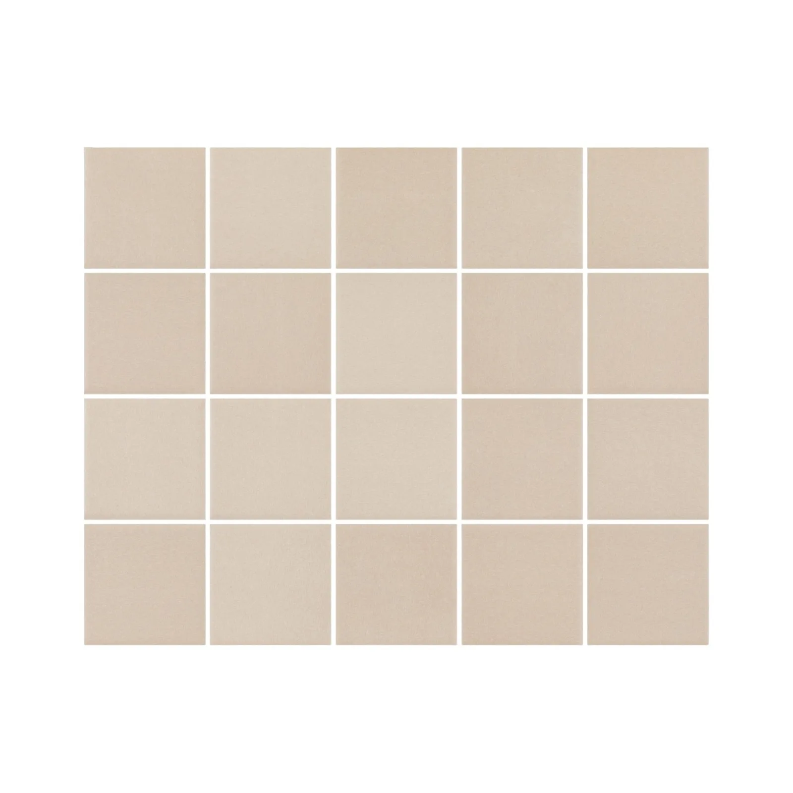 Revestimento Bege 7,5x7,5 Eliane Neutral Marfim Mesh MA "A"