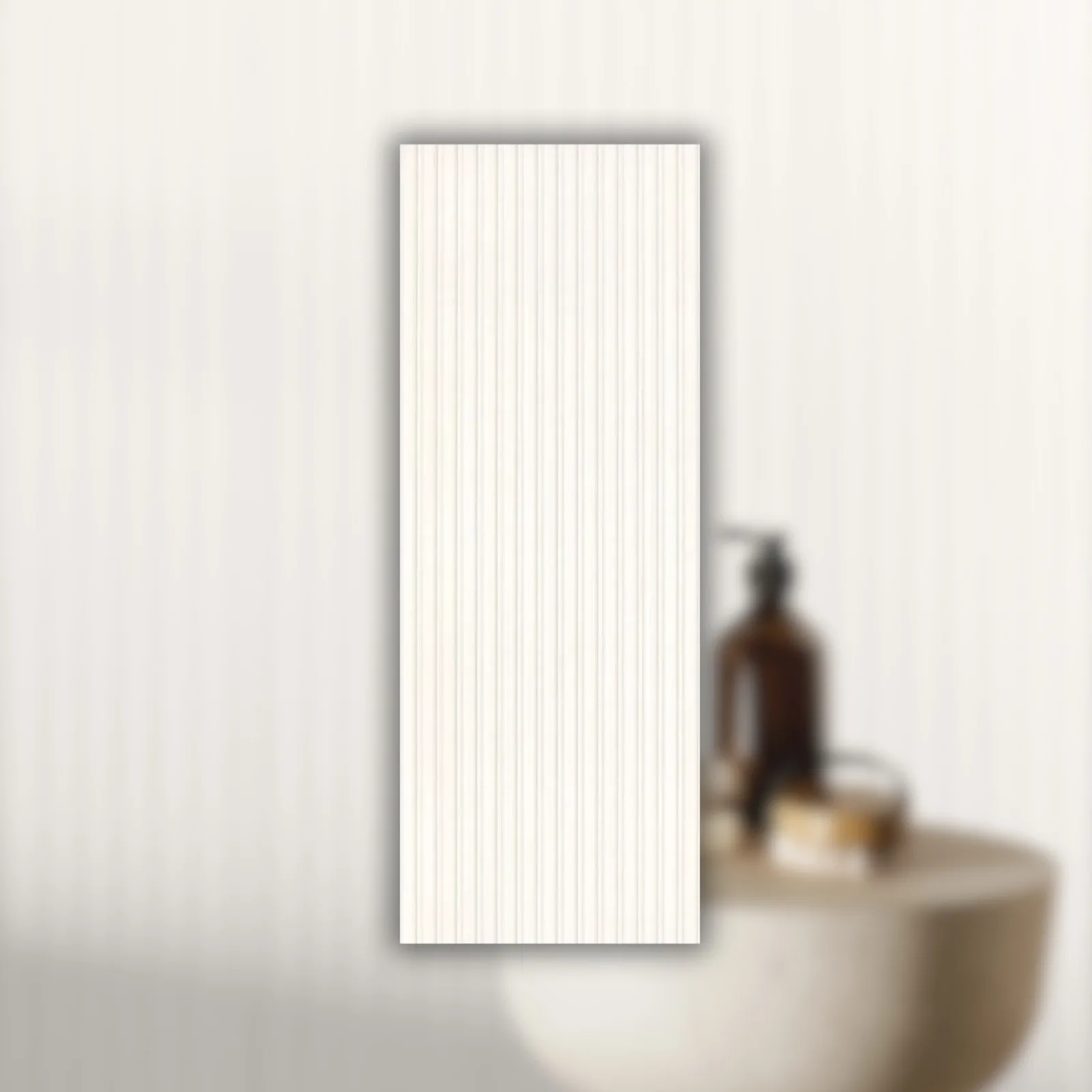 Revestimento Portobello Branco 45x120 Graffi Mate RET "A"