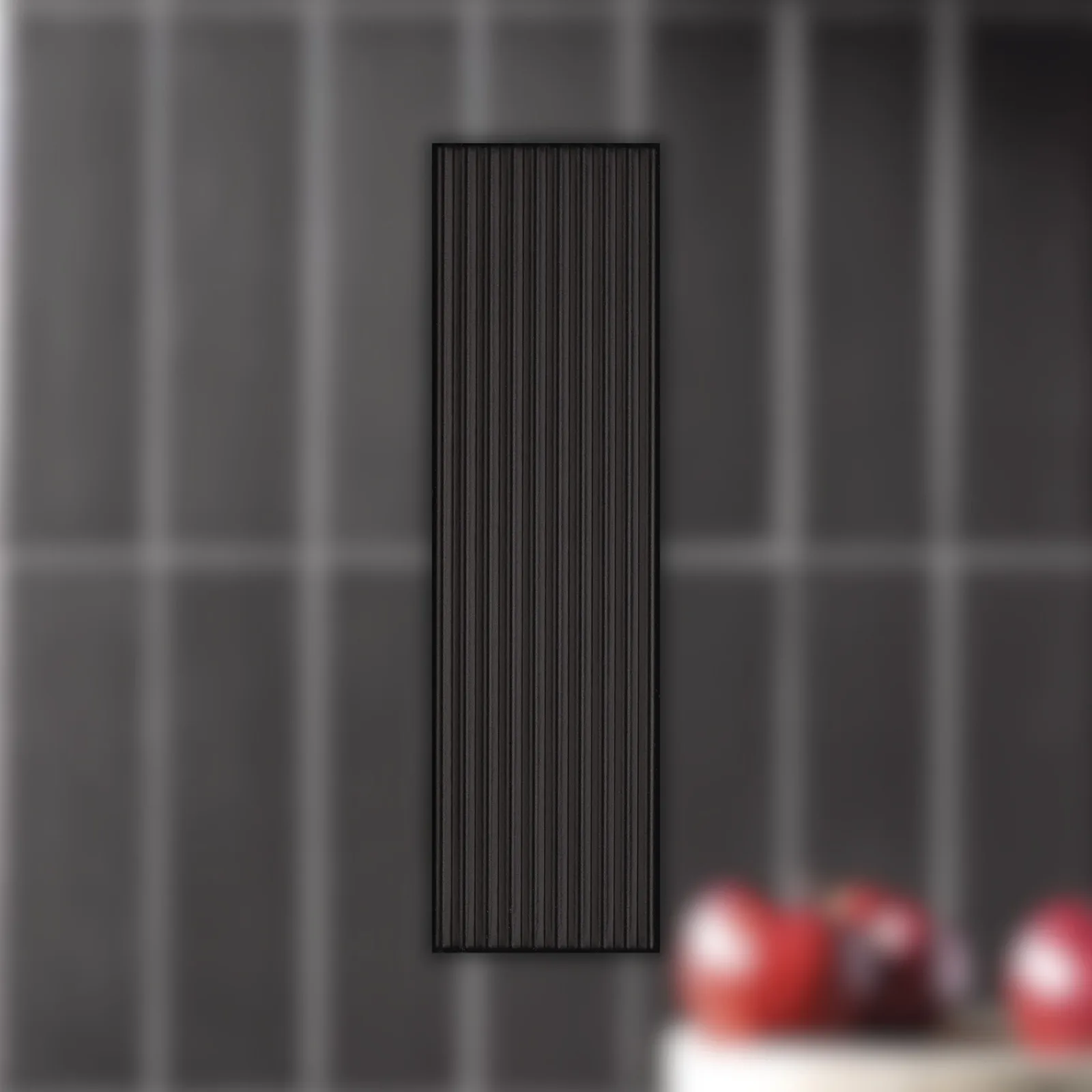 Revestimento Cinza Mate 7x24,4 Portobello Ligne Noir Bold "A"