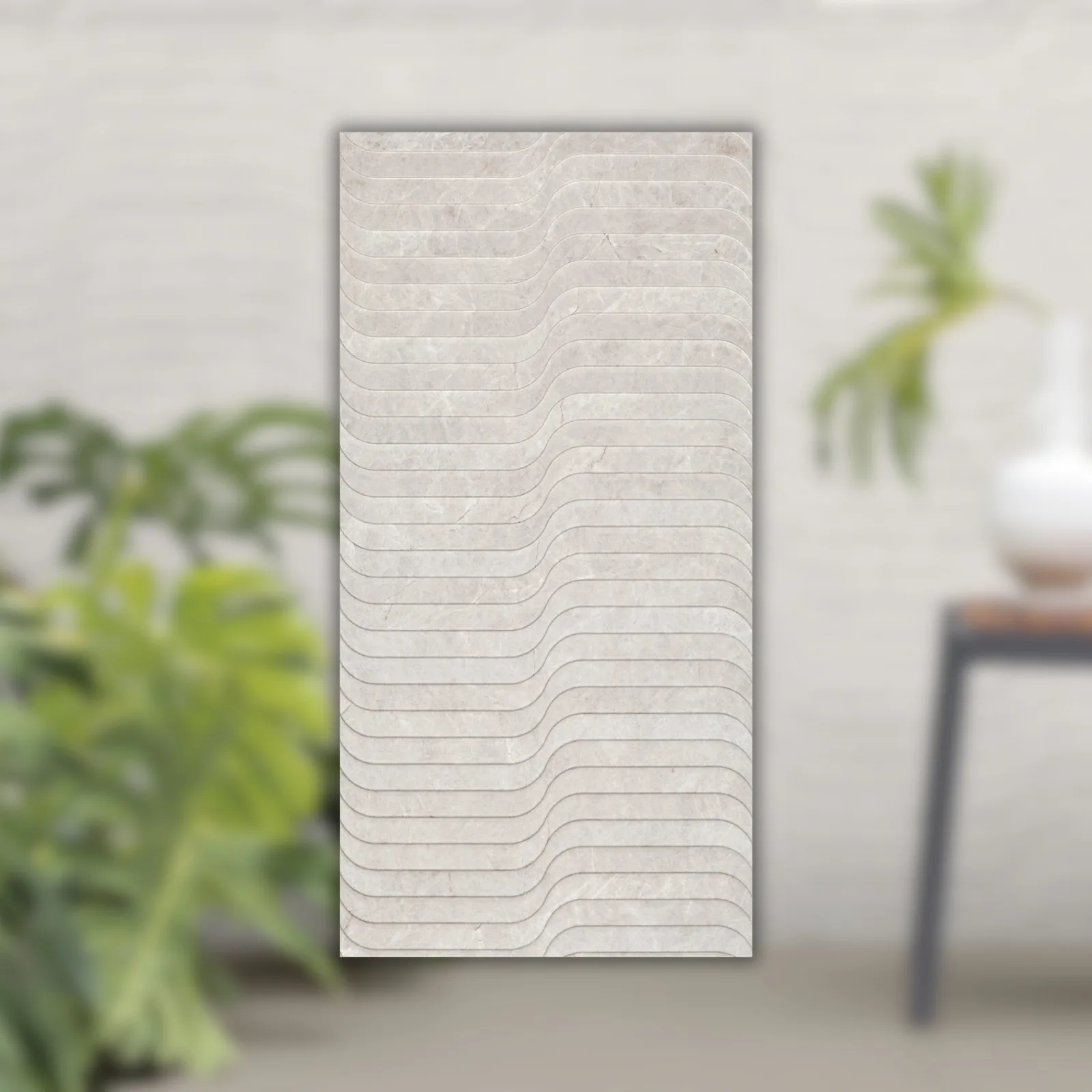 Revestimento Cinza 60x120 Portobello Moonlight Off White RET "A"