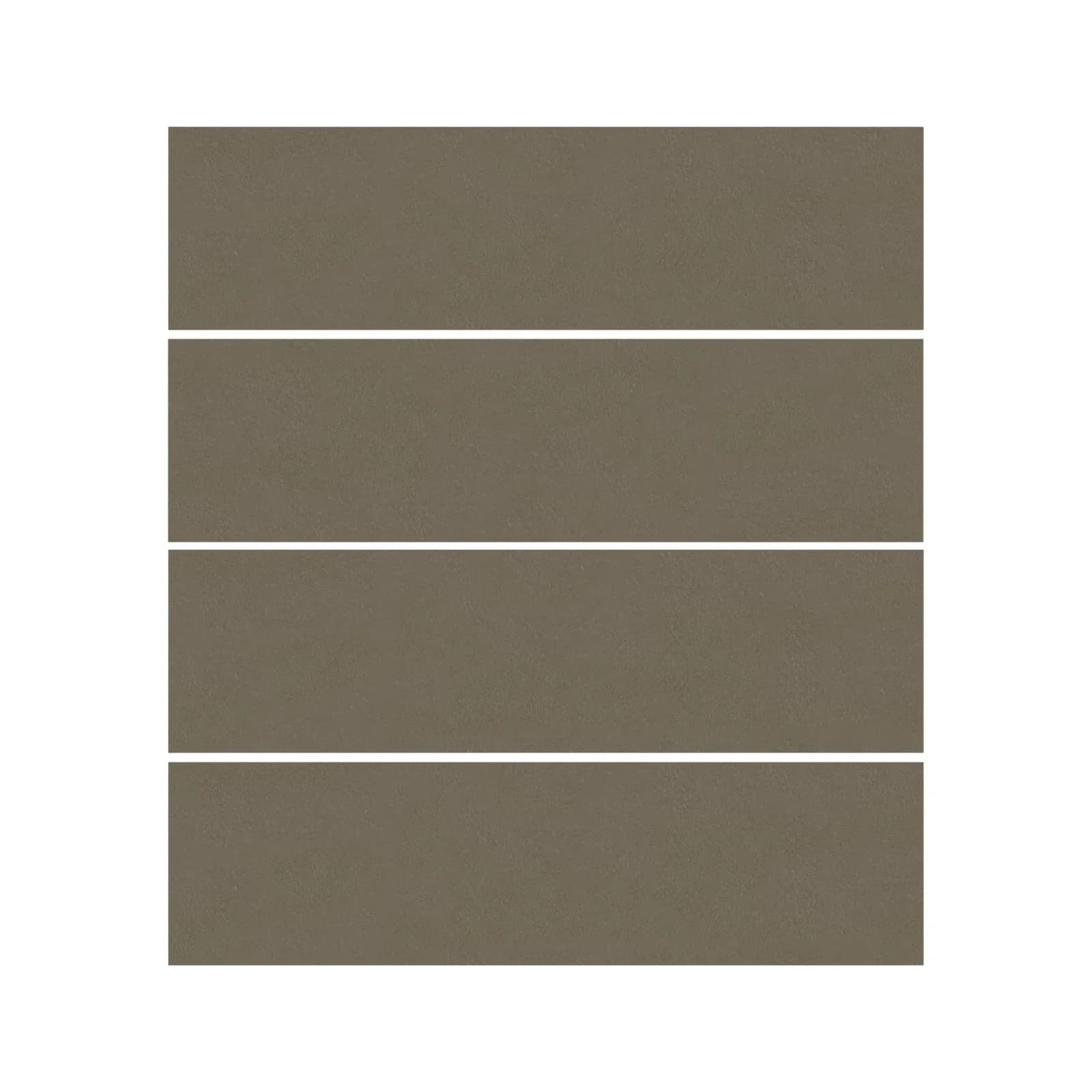 Revestimento Verde Amarelado Mate 7x26 Portobello Surfaces Olive (Tela 29x26) Flat "A"
