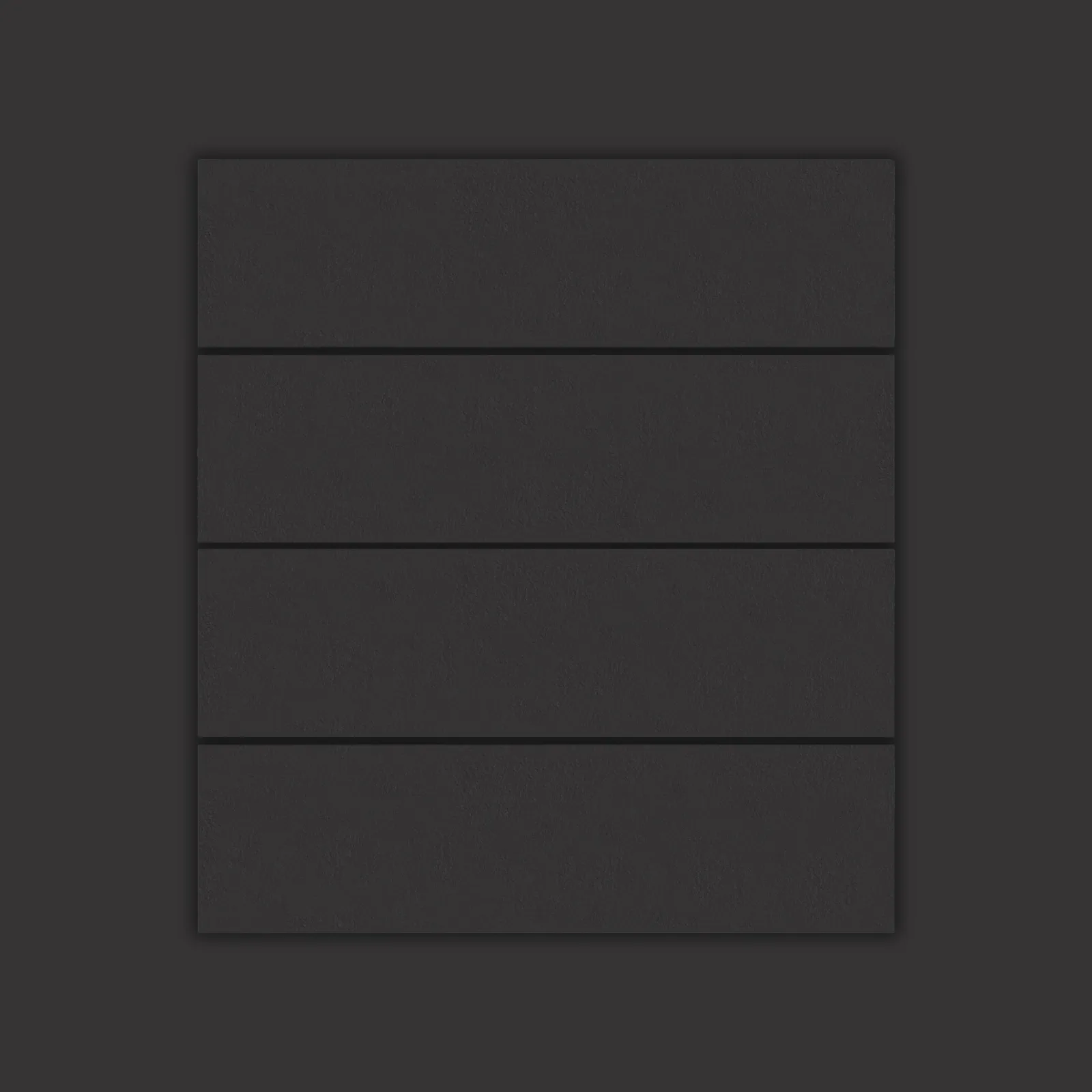 Revestimento Tijolinho Preto 7x26 Portobello Surfaces Coal Ft "A"