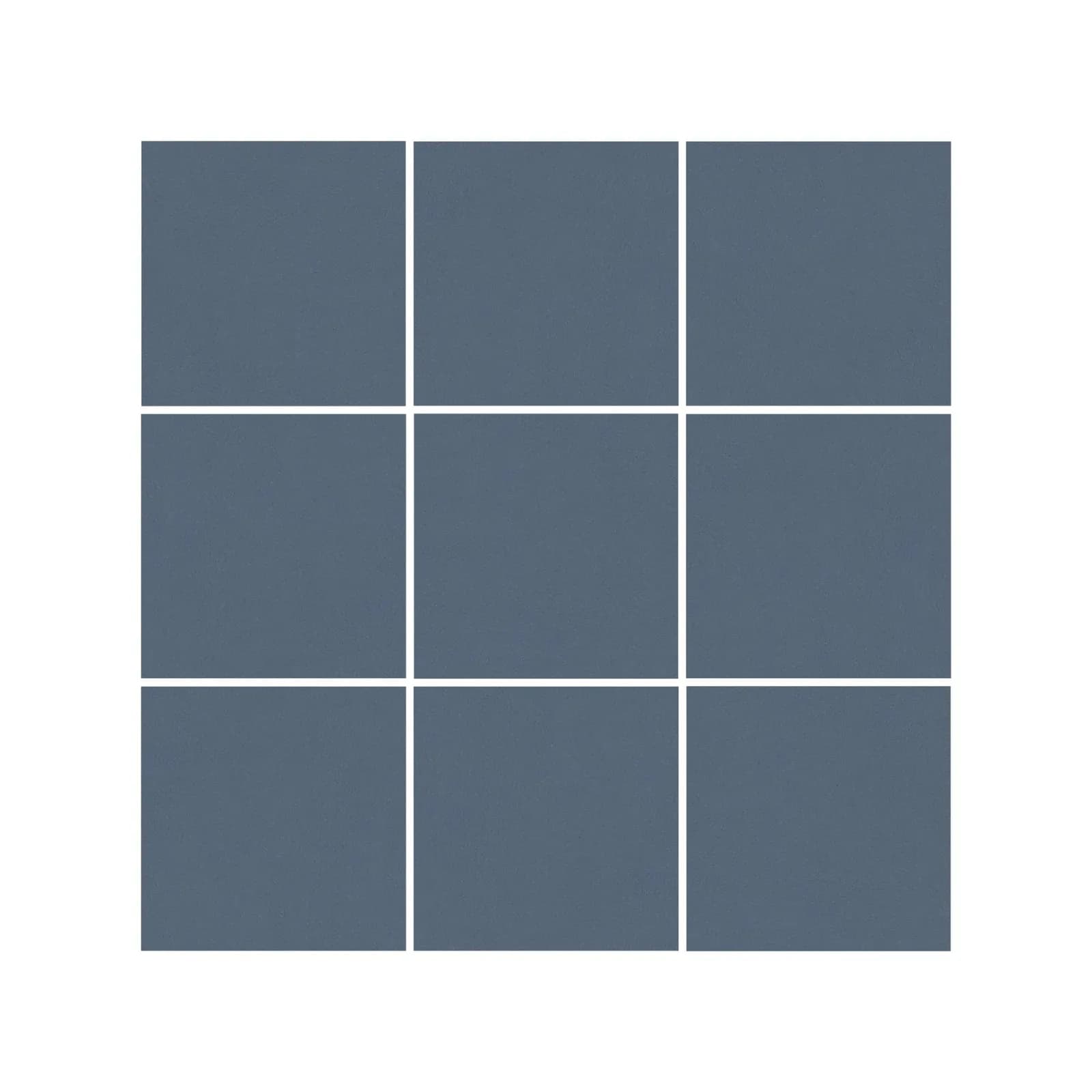 Revestimento Azul 9,5x9,5 Portobello Surfaces Ultramarine (Tela 29x29) Flat "A"
