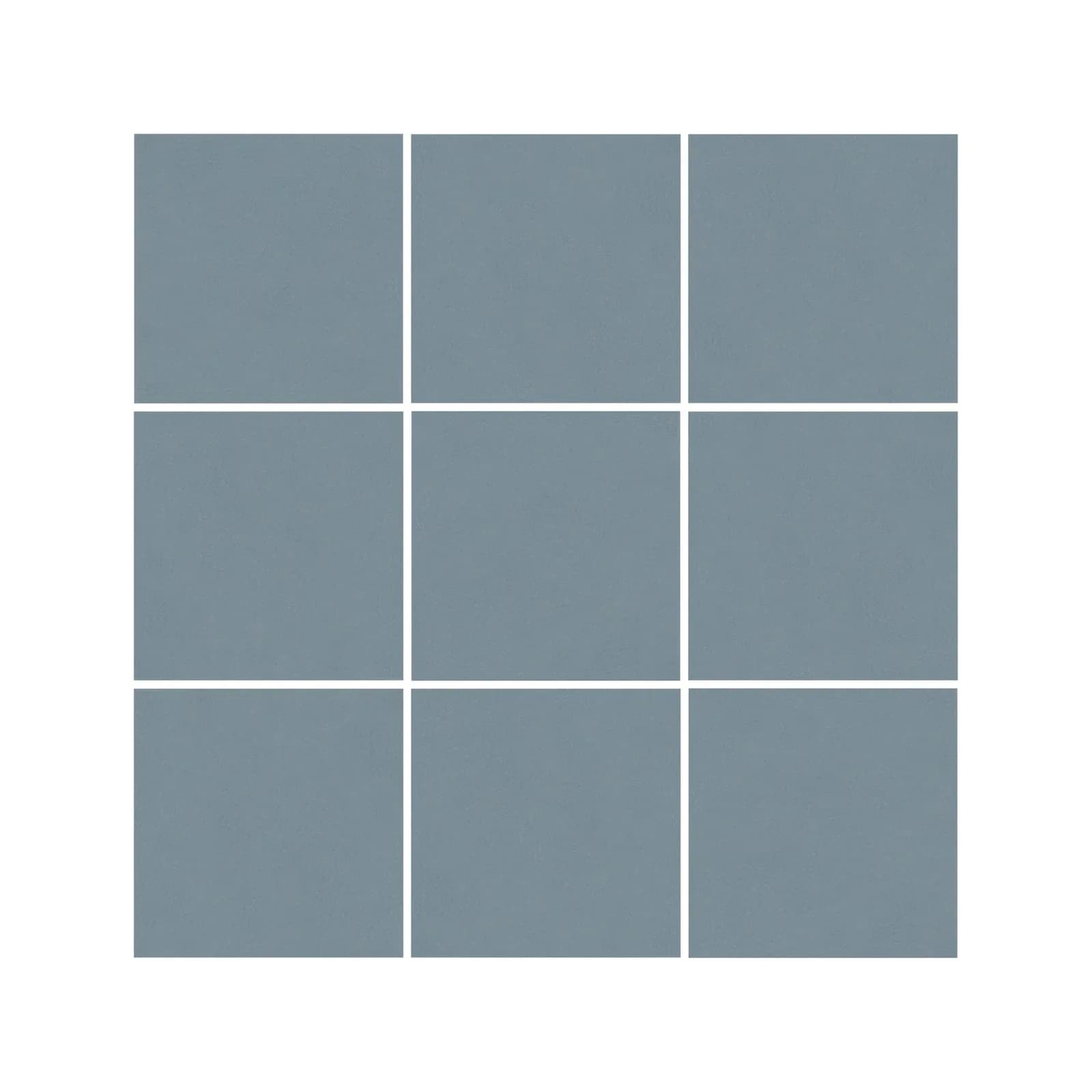 Revestimento Azul Portobello Surfaces 9,5x9,5 Sky Ft (Tela29x29) Flat "A"