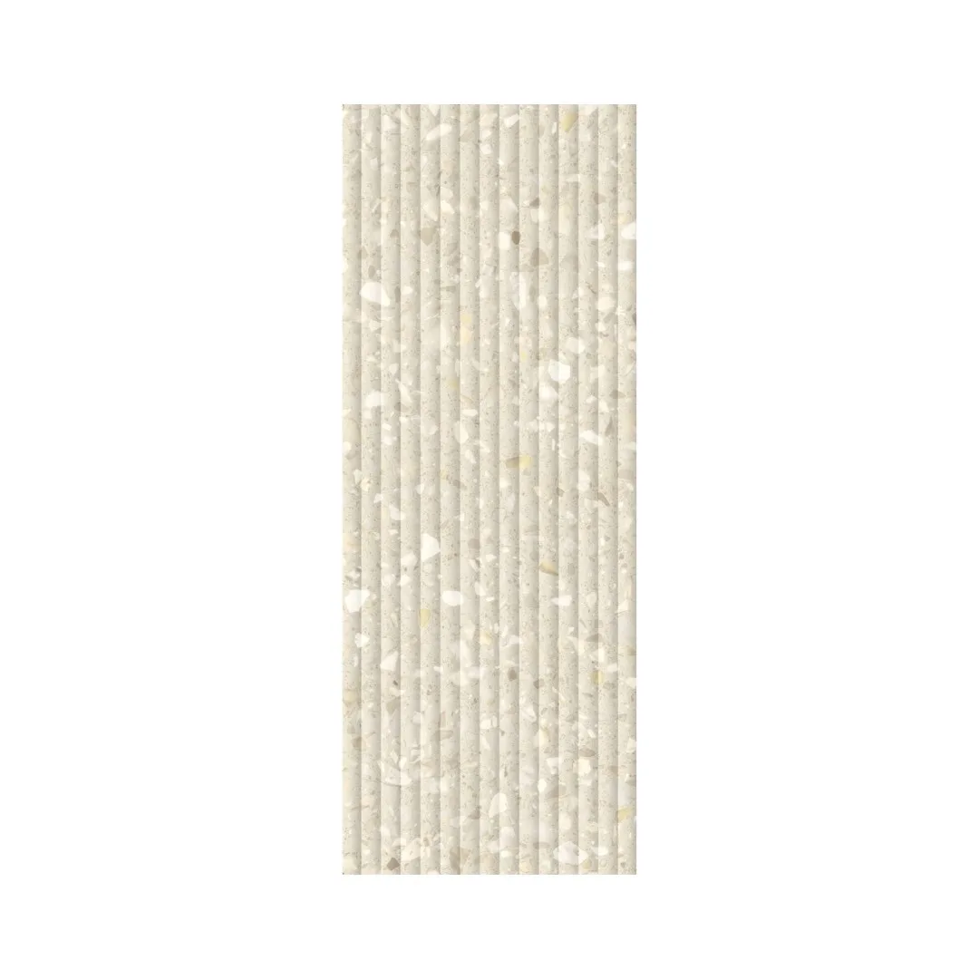 Revestimento Decorativo Bege Matte 45x120 Portobello Samba Rock Off White RET "A"