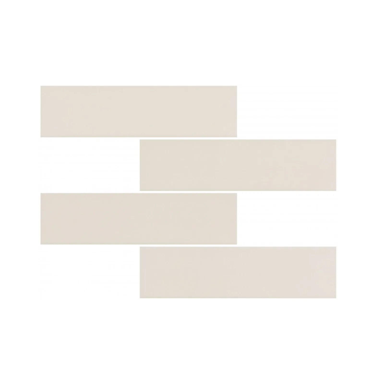 Revestimento Bege Brilho 7x26 Eliane Neutral Mesh Shell Bold "A"
