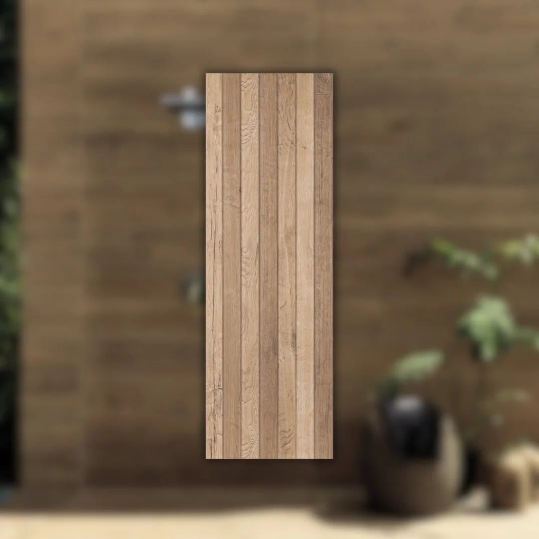 Revestimento Amadeirado Matte 30x90 Portobello Parquet D'olivier Clapboard RET "A"