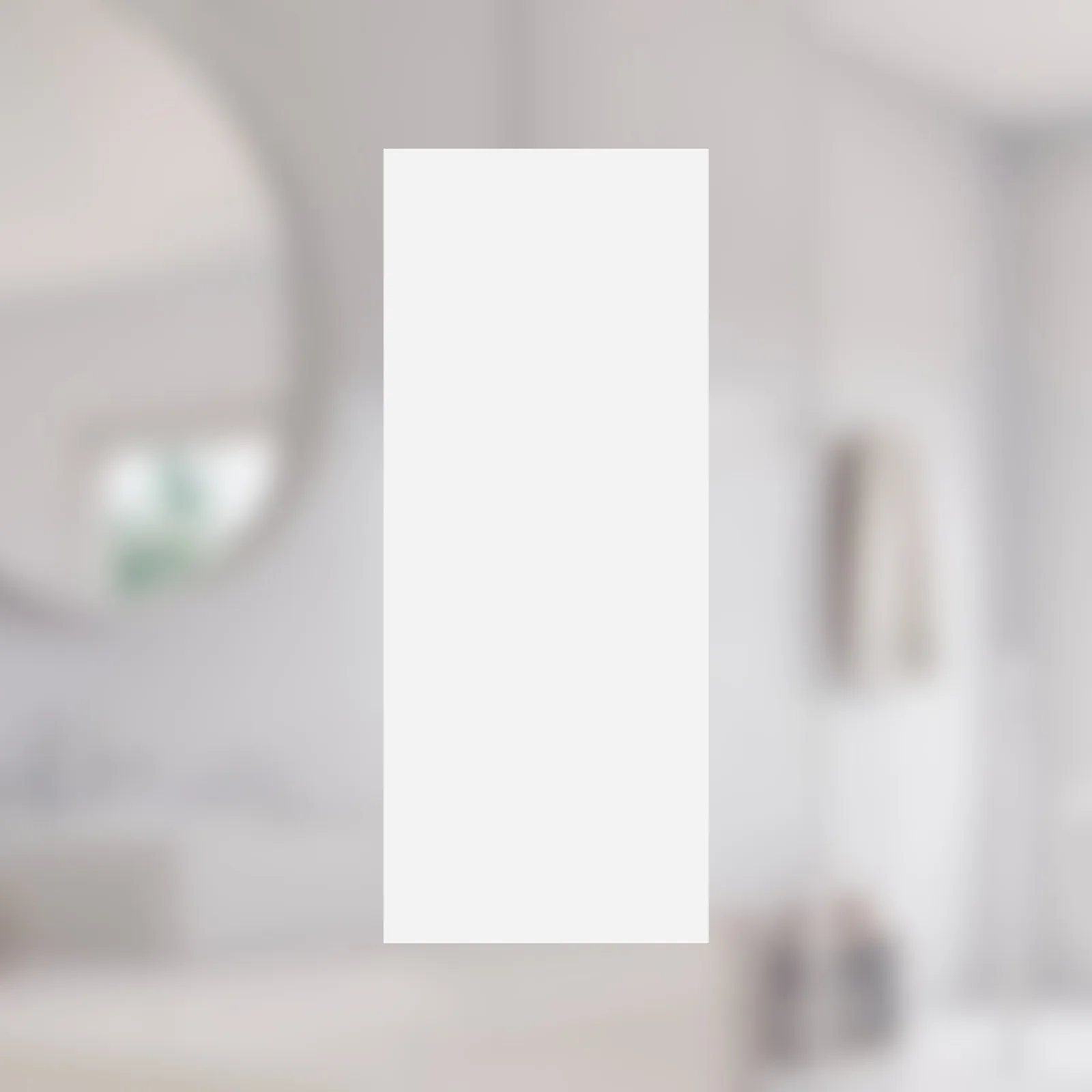 Revestimento Branco Acetinado 45x90 Biancogres Cotton Bianco RET "A"