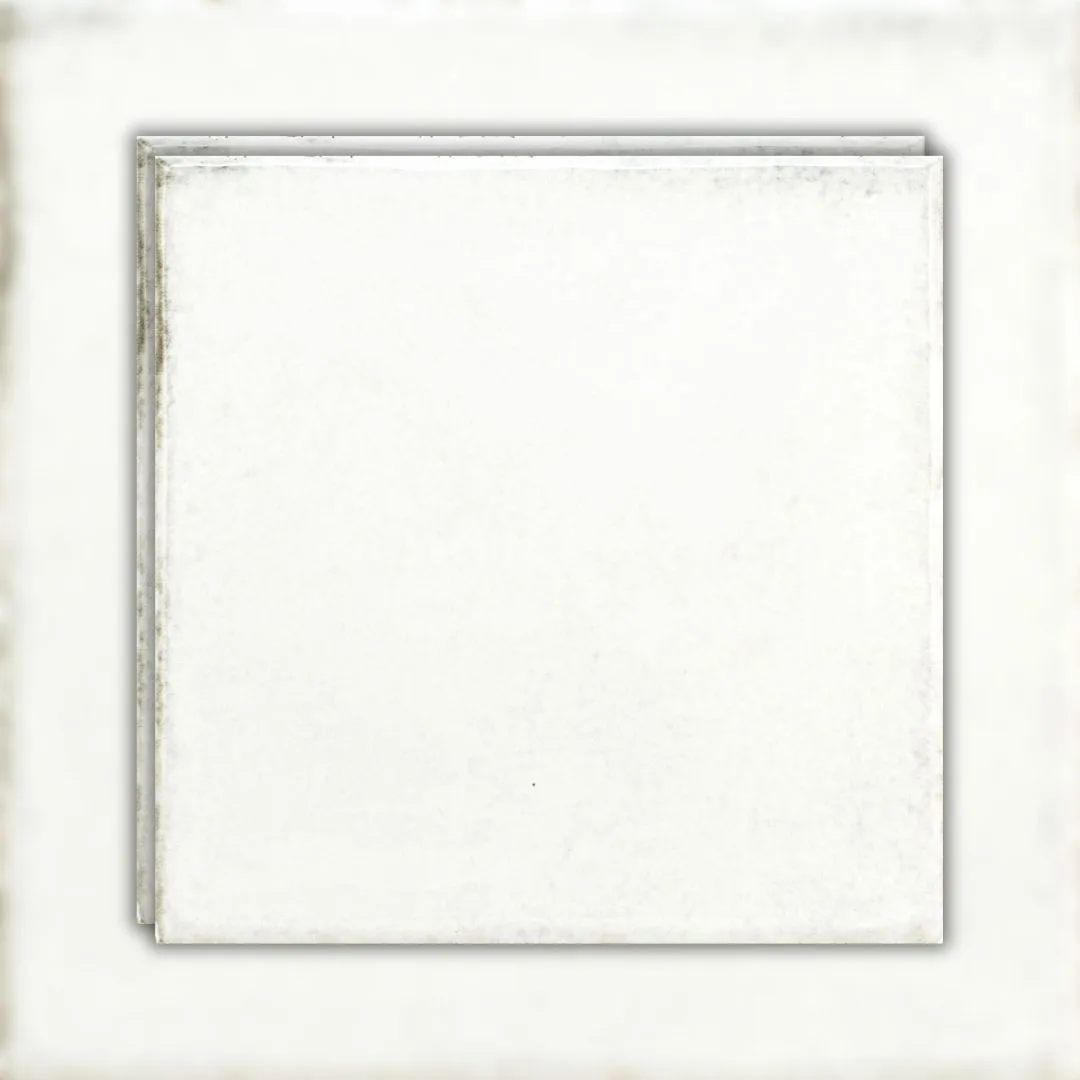 Revestimento Branco Brilho 15,4x15,4 Roca Olaria White Bold "A"