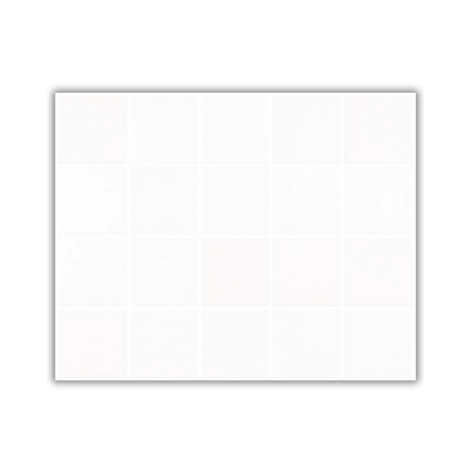 Revestimento Branco Mate 7,5x7,5 Eliane Neutral Polar Mesh Bold "A"