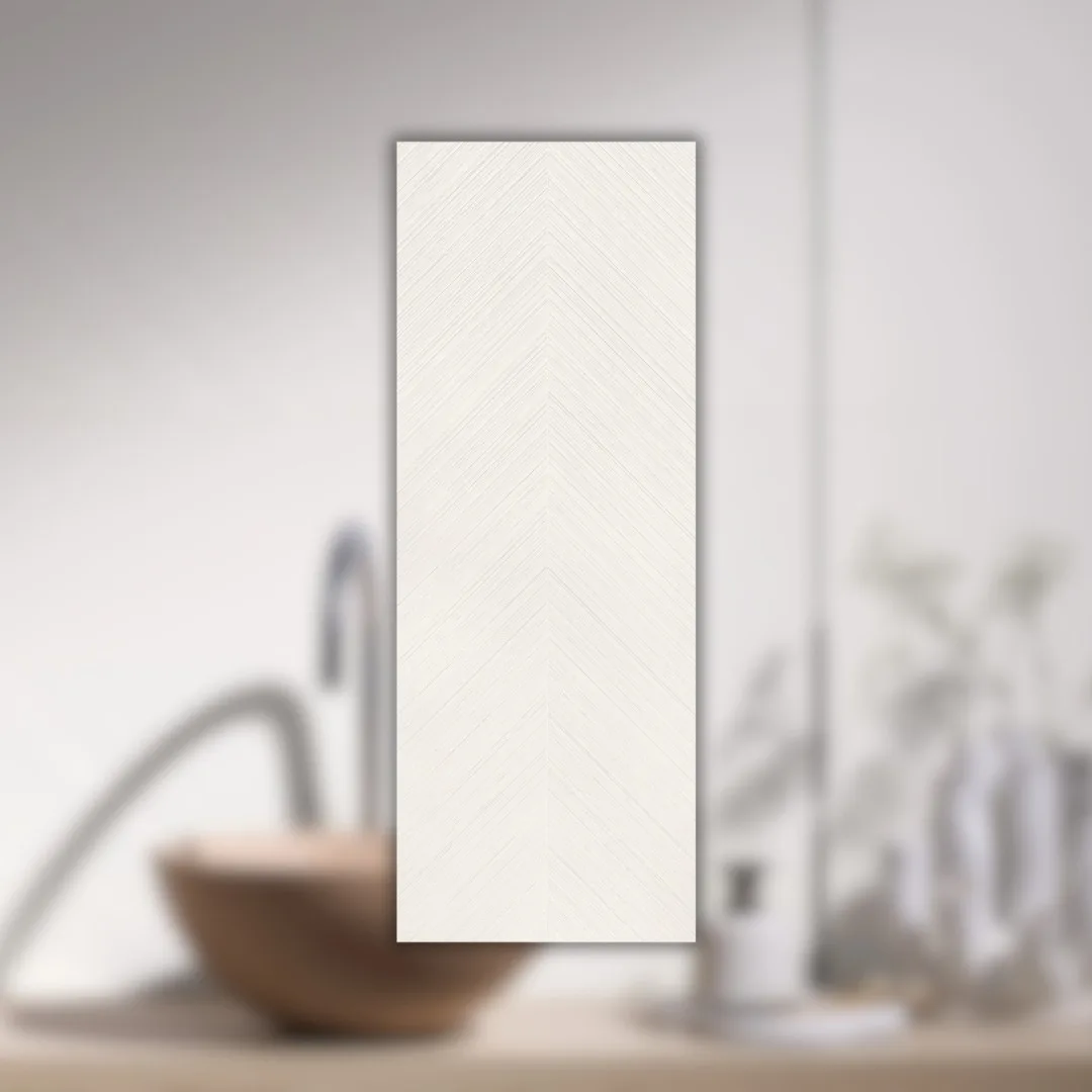 Revestimento Branco Matte 45x120 Portobello Branco Freccia RET "A"