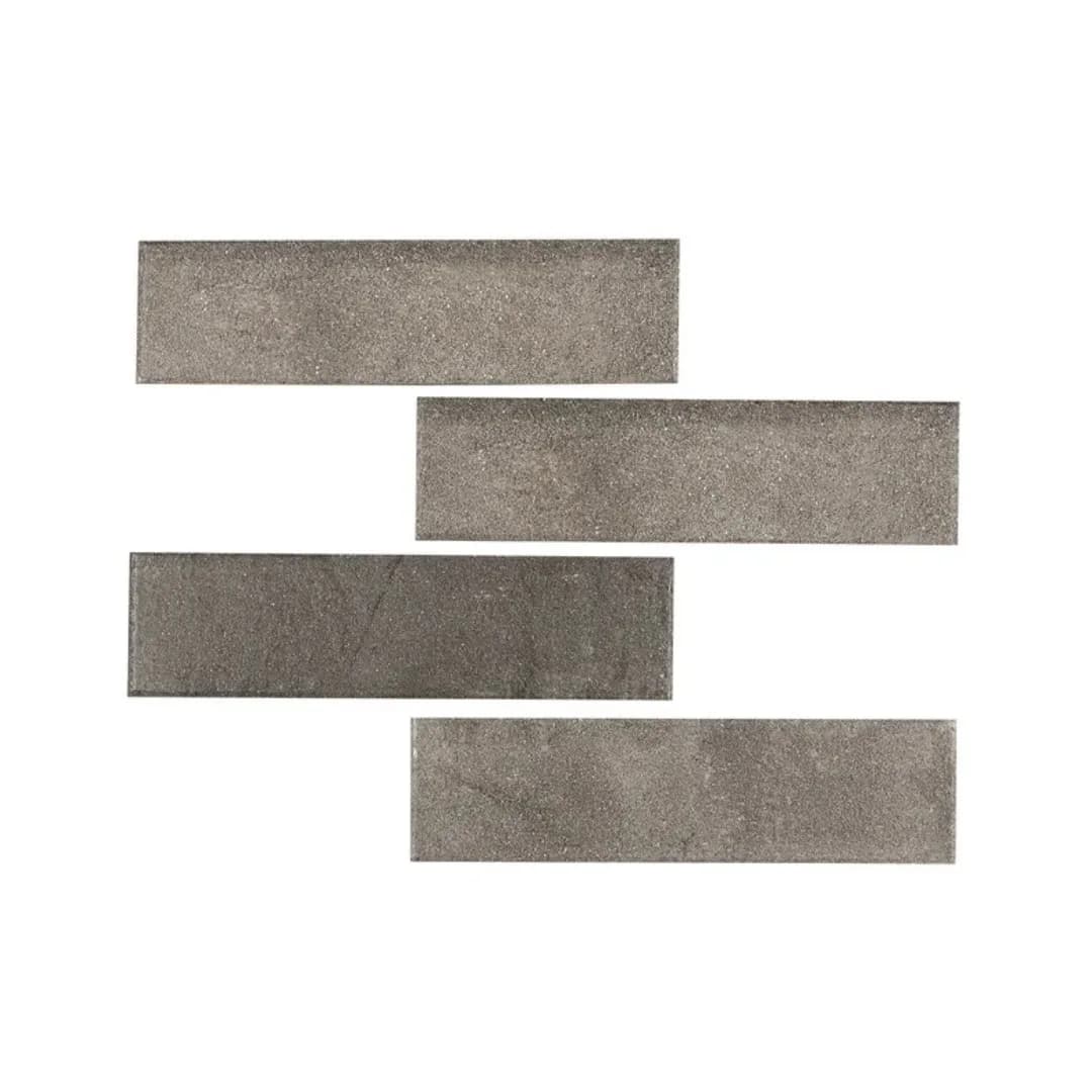 Revestimento Cinza Matte 7x26 Portobello All Bricks Luton Ash FT "A"