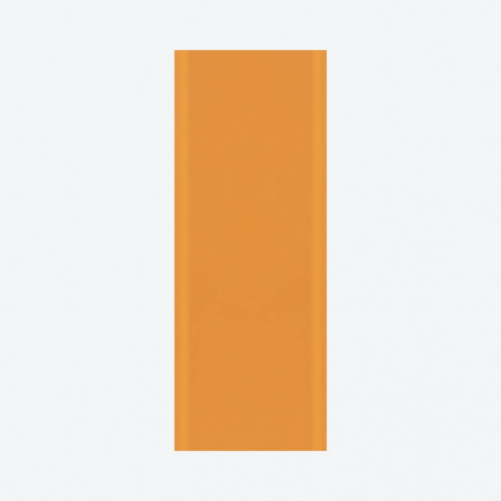 Revestimento Laranja Brilhante 10x30 Eliane Diamante Ocre Bold "A"