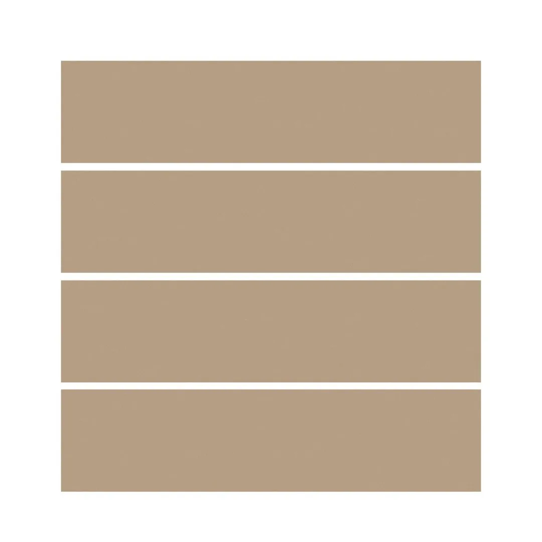 Revestimento Mosaico Nut Mate 9x37 PortoBello Nut Mate Flat "A"