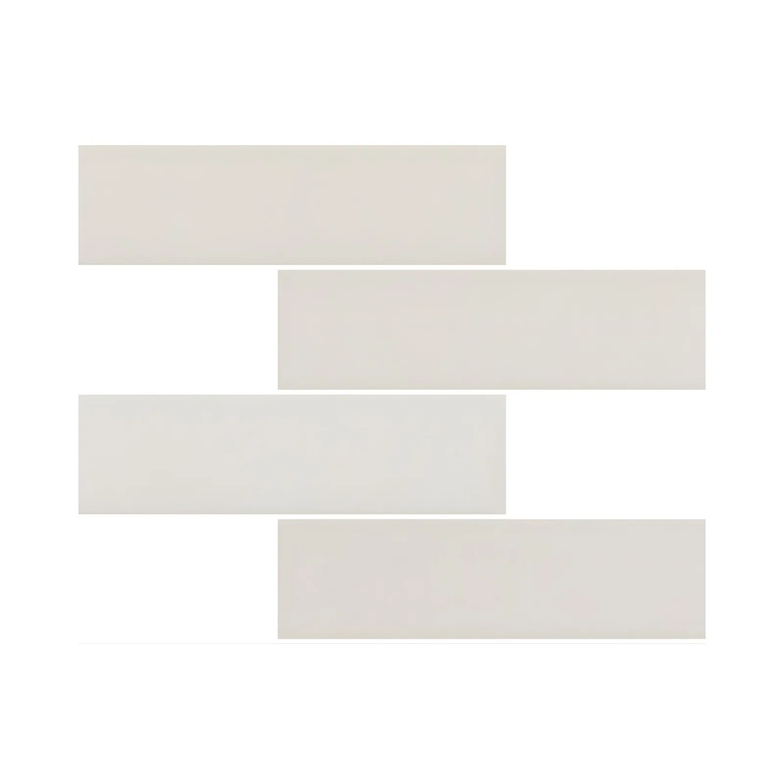 Revestimento Off White Brilhante 7x26 Eliane Neutral Bold "A"