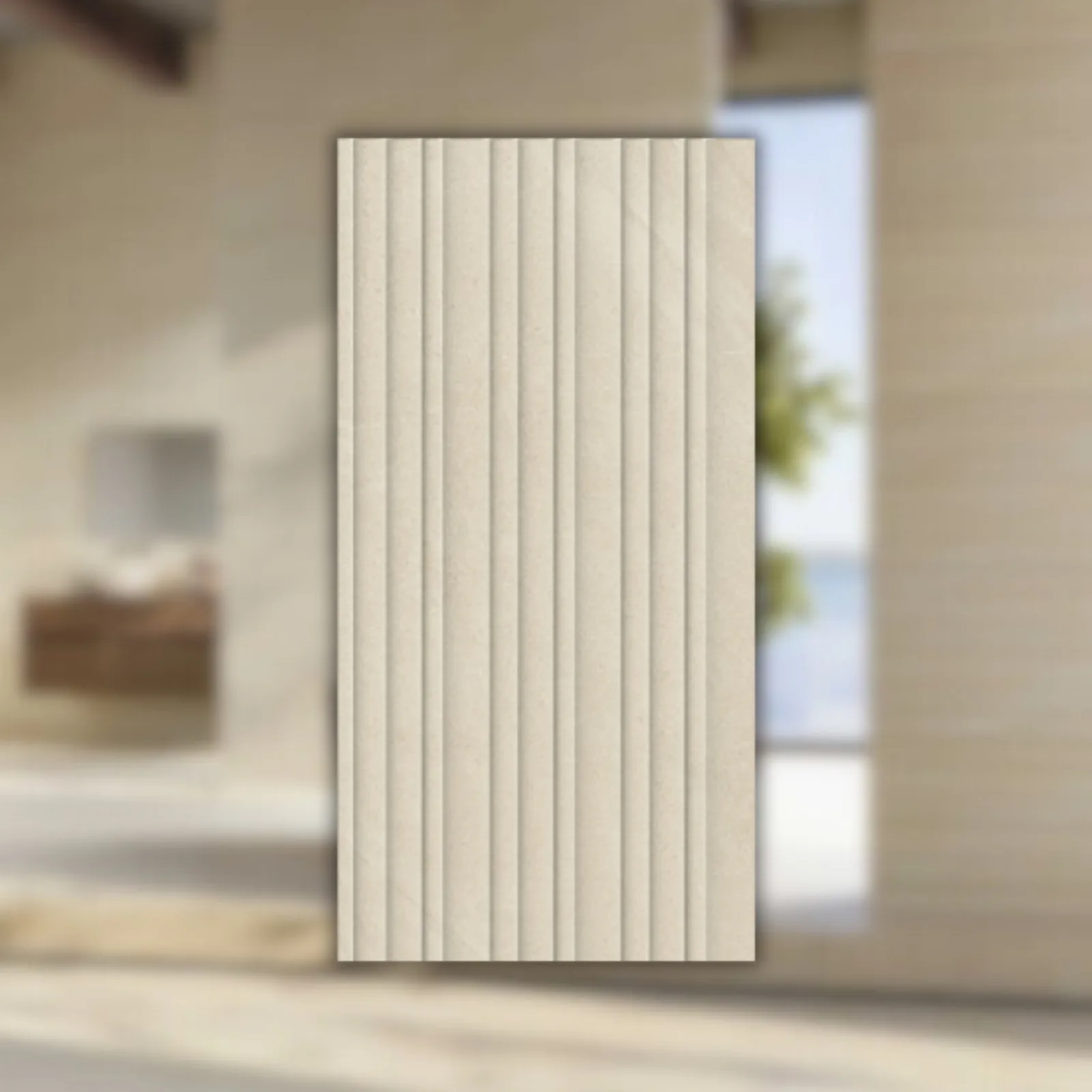 Revestimento Oregon Beige 45x90 Biancogres Flow RET "A"