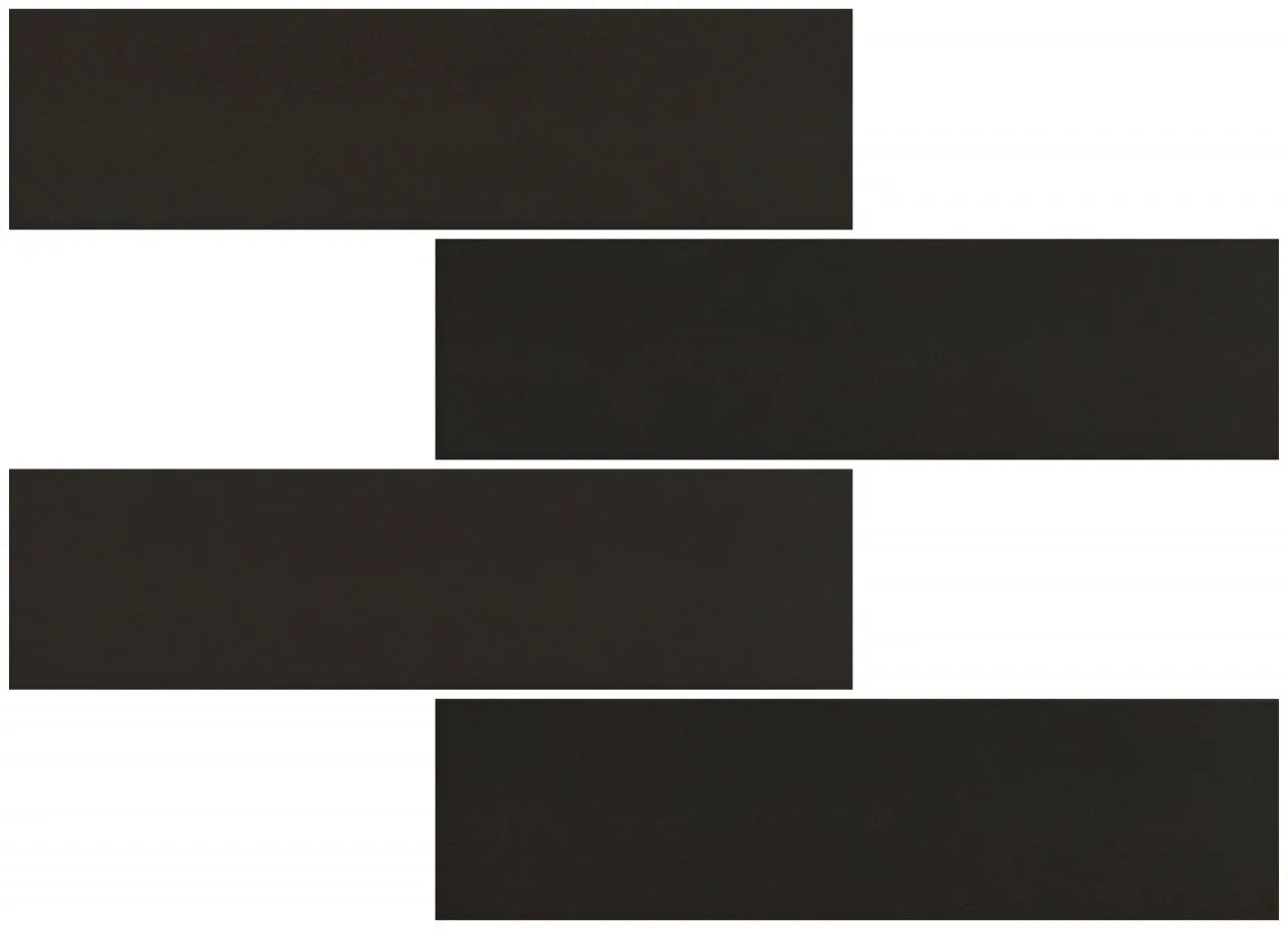 Revestimento Preto Matte Eliane Neutral 7x26 Assim Ébano Mesh Bold "A"