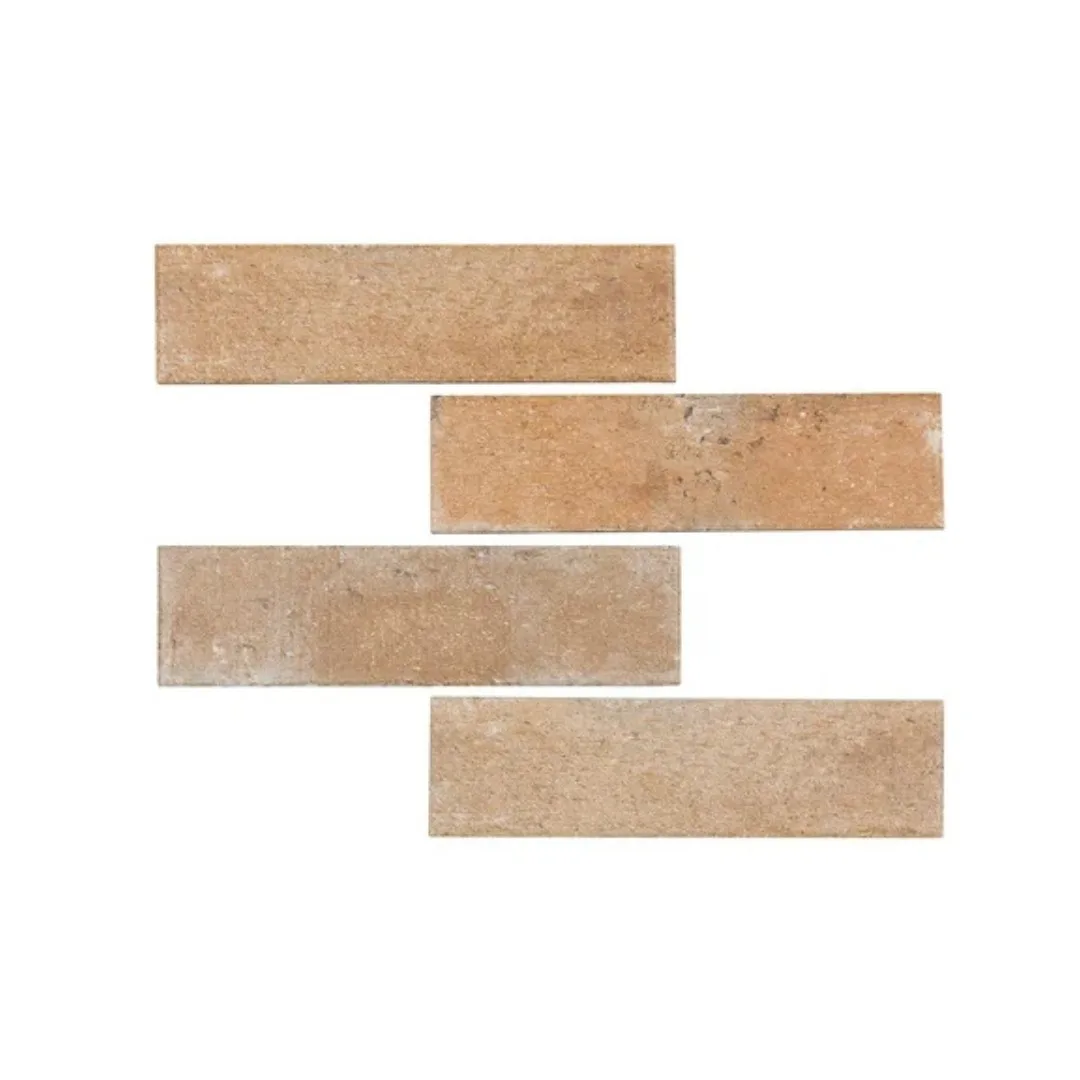 Revestimento Tijolinho 07x26 Portobello Georgian Red Mate Flat "A"