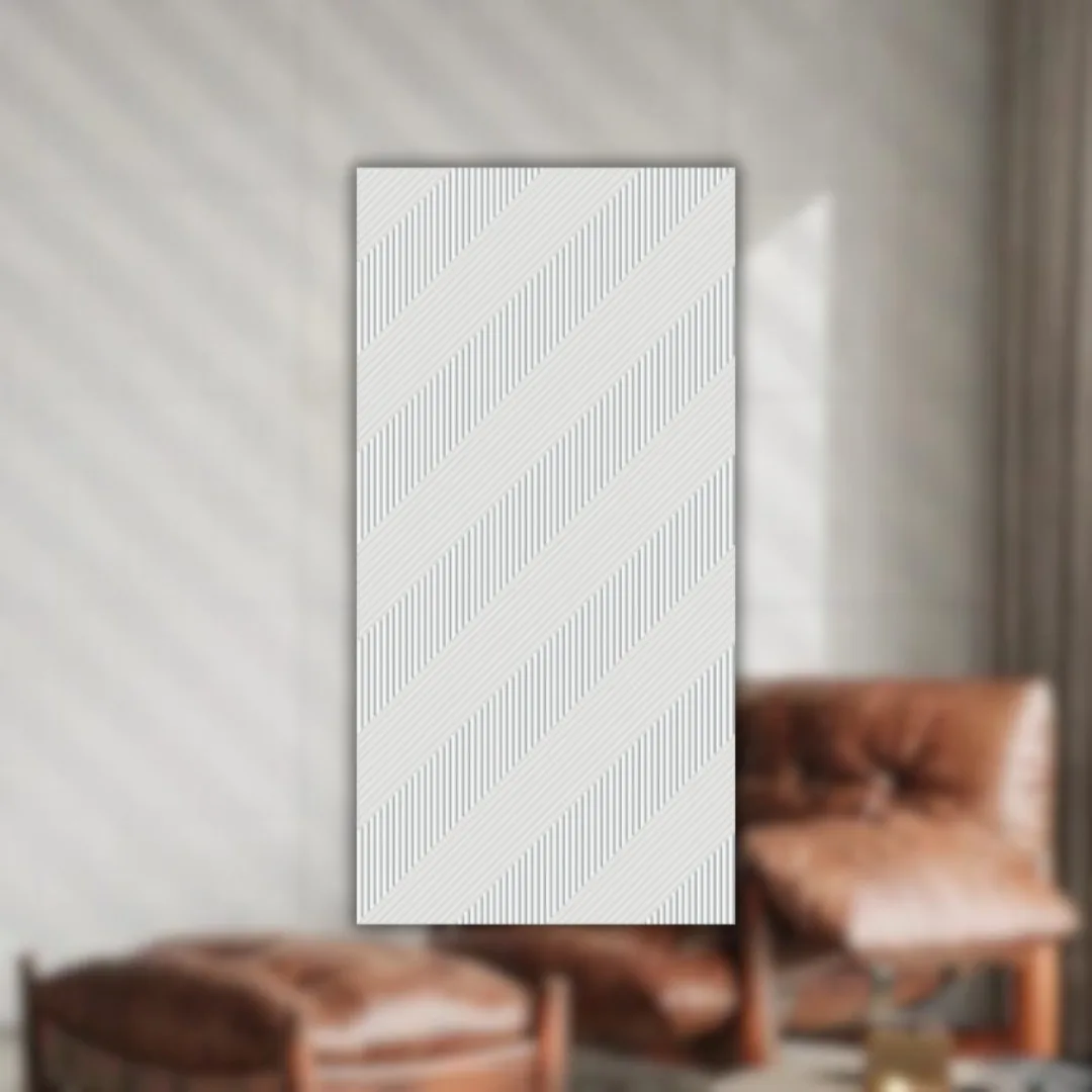 Revestimento Branco Natural 50X100 Villagres Kyoto White RET "A"