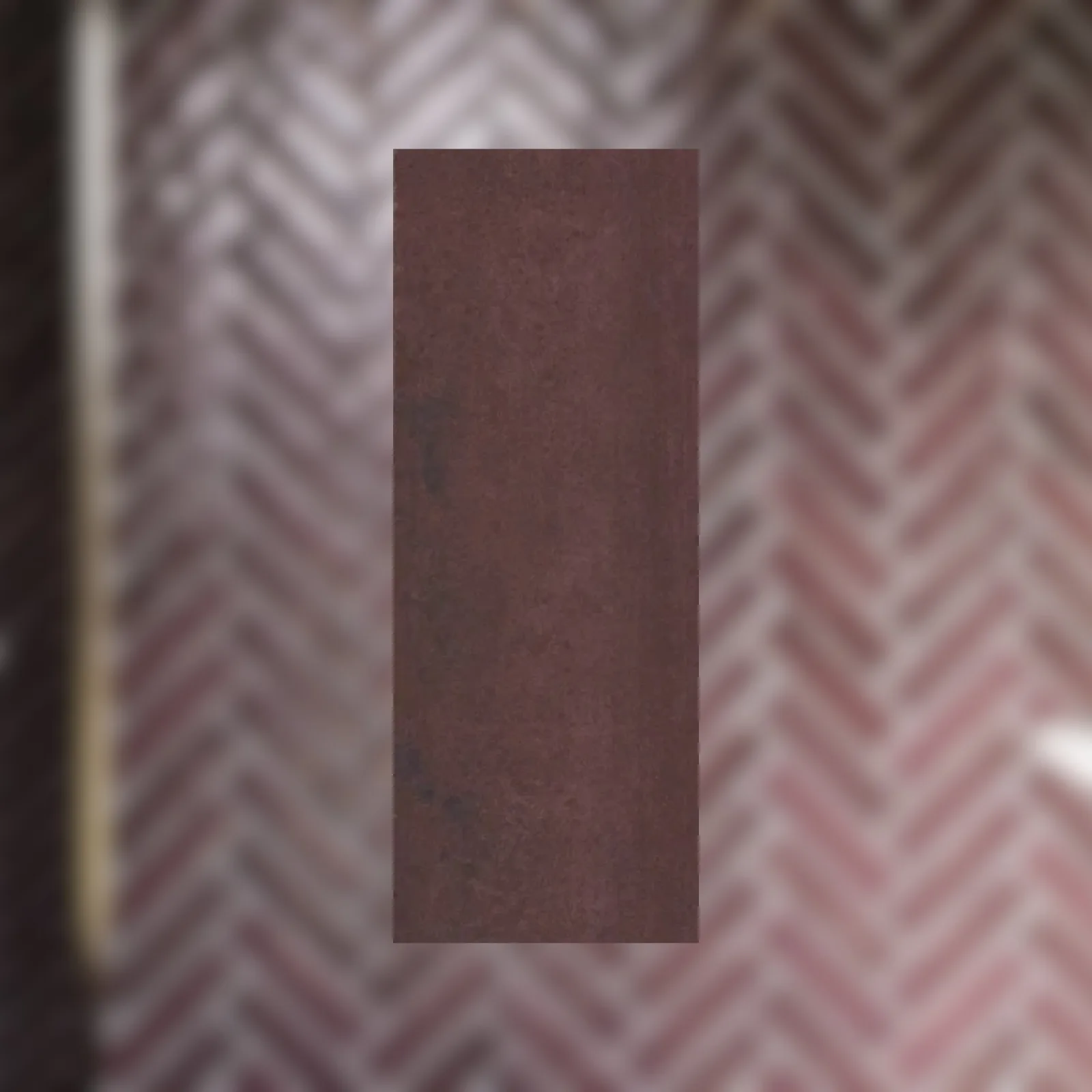 Revestimneto Marsala Brilhante 6,5x23 Portobello Artfact Bold "A"