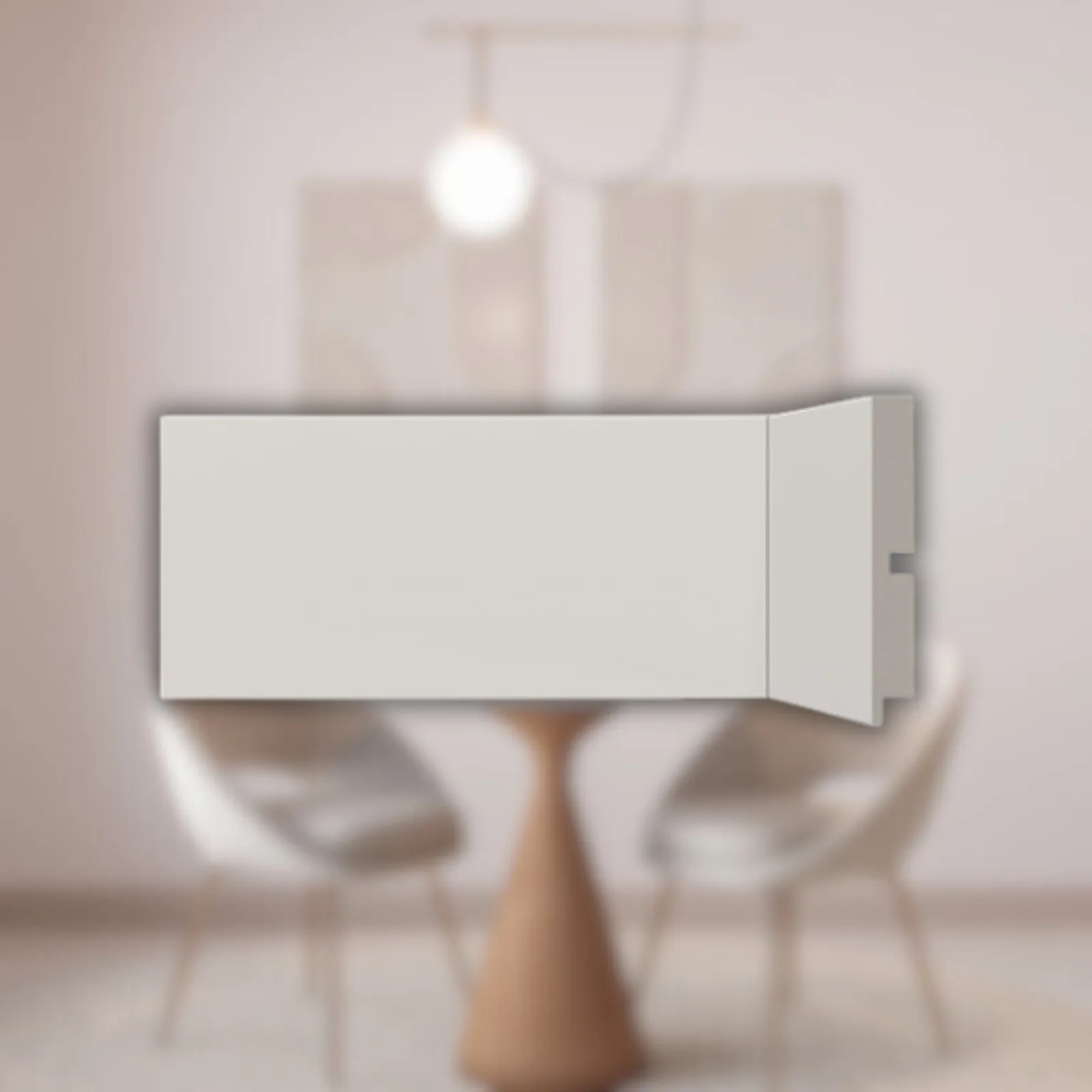 Rodapé Poliesti Santa Luzia 10cm 454 Barra Fendi