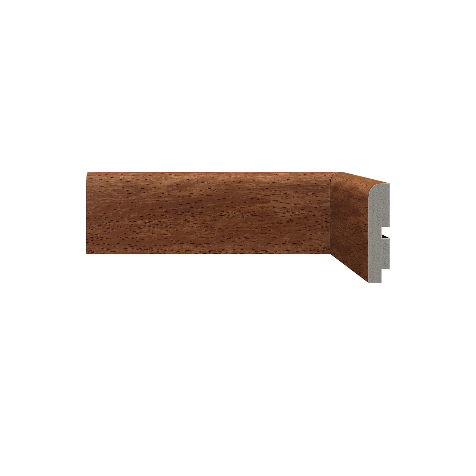 Rodape Poliesti Santa Luzia Natural 6,8cm 446/05 barra 2,40ml