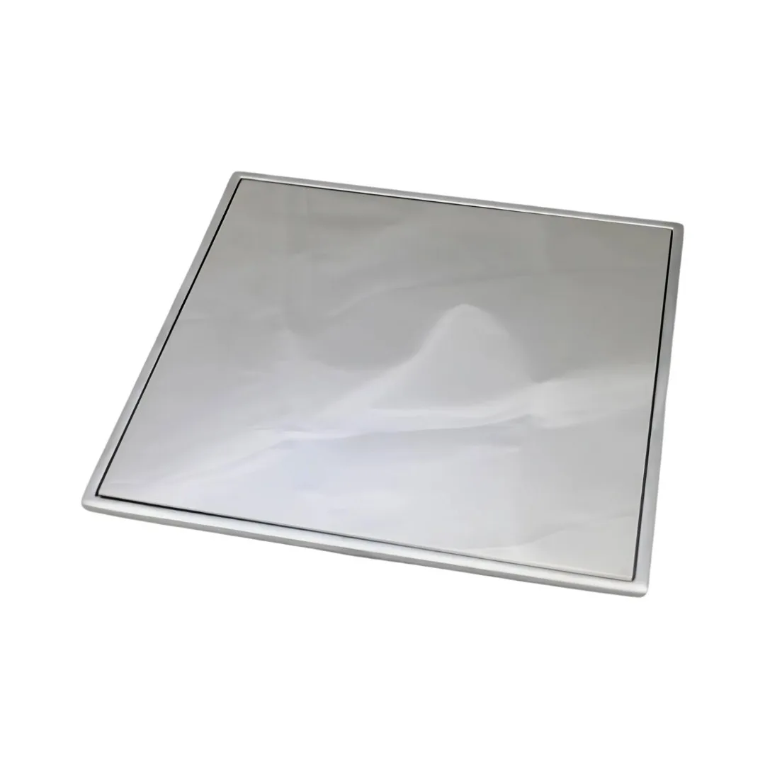 Tampa Cega Invinox 10x10 Inox Polido