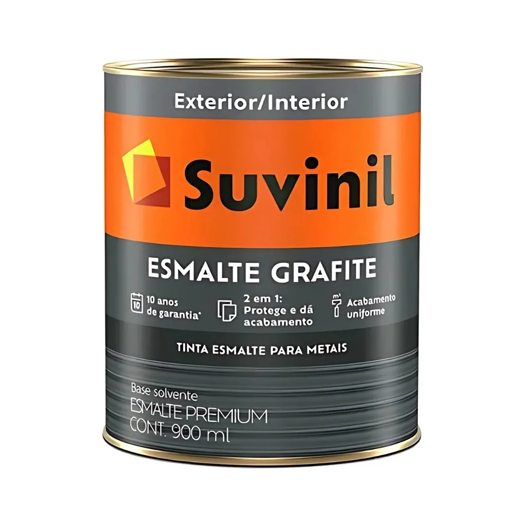 Tinta Suvinil 0,9L Esmalte Premium Grafite