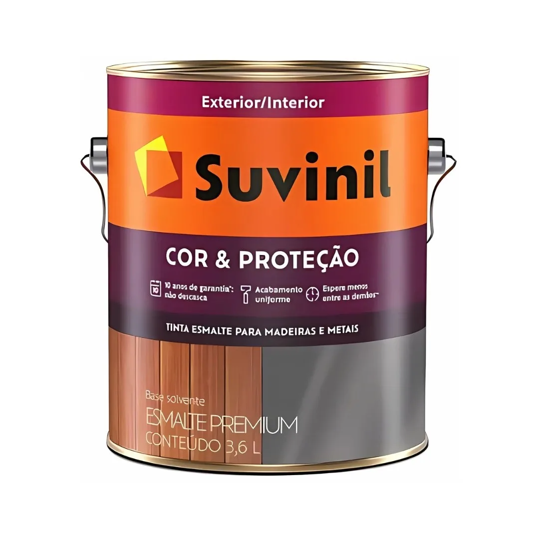 Tinta Suvinil 3,6L Esmalte Acetinada Branco