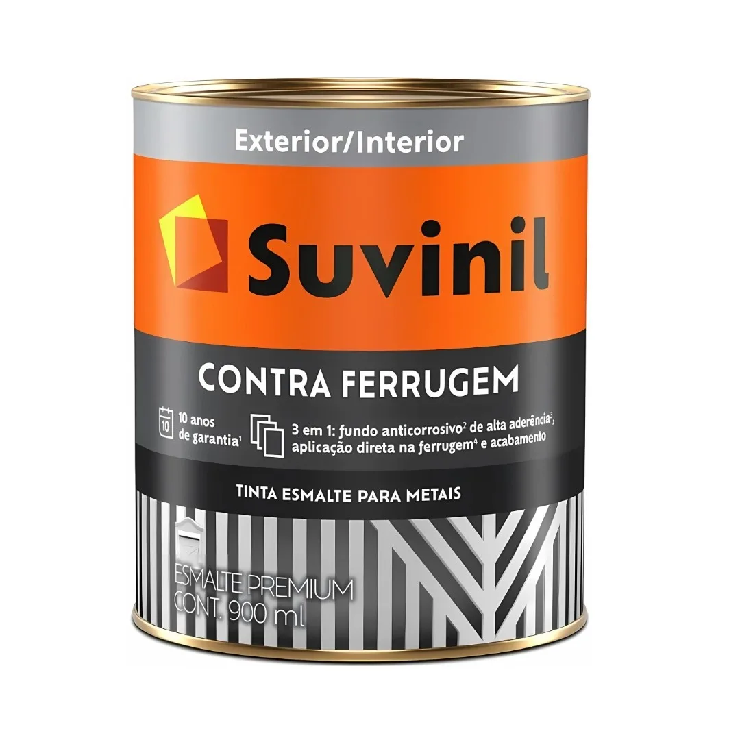 Tinta Suvinil Contra Ferrugem 0,9 L Preto