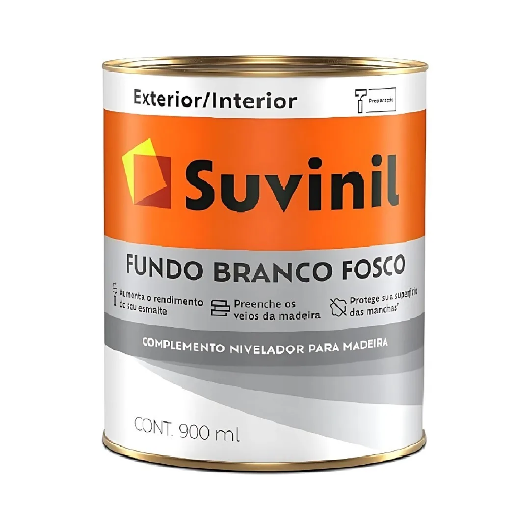 Tinta Suvinil Fundo 0,9L Branco Fosco