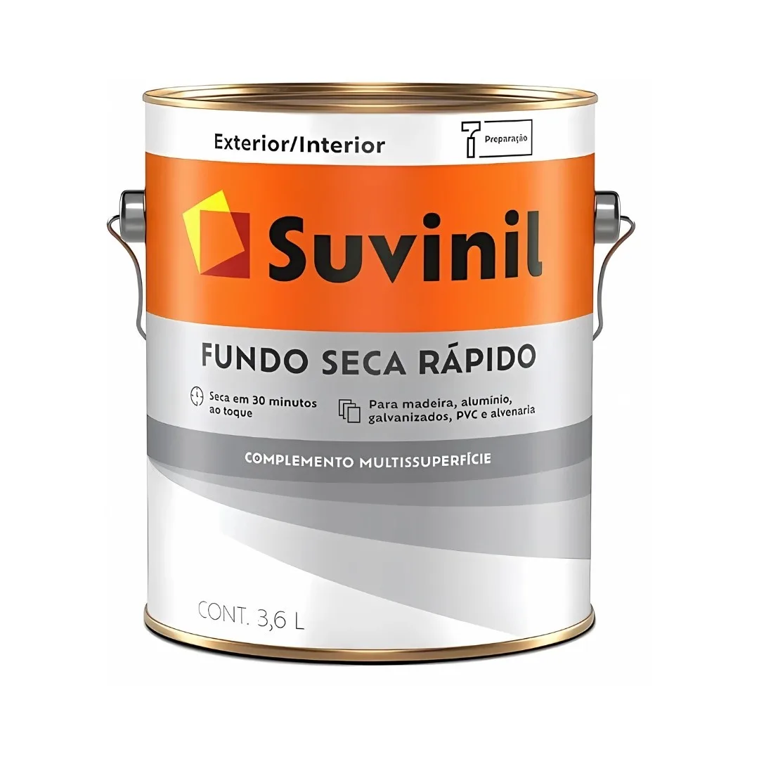 Tinta Suvinil Fundo Seca Rápido 3,6 L Branco