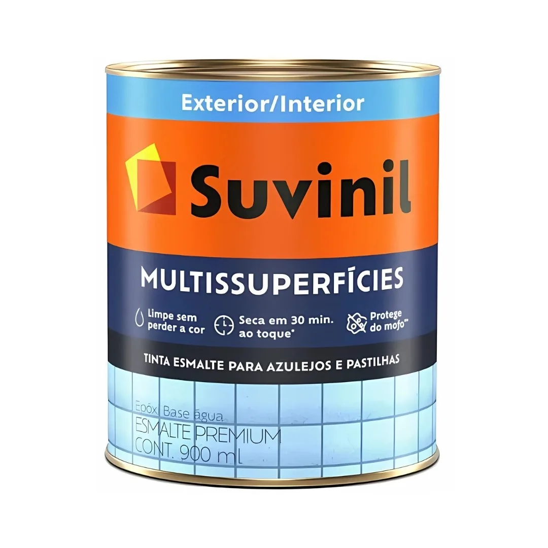Tinta Suvinil Multissuperfícies 0,9L Esmalte Branco