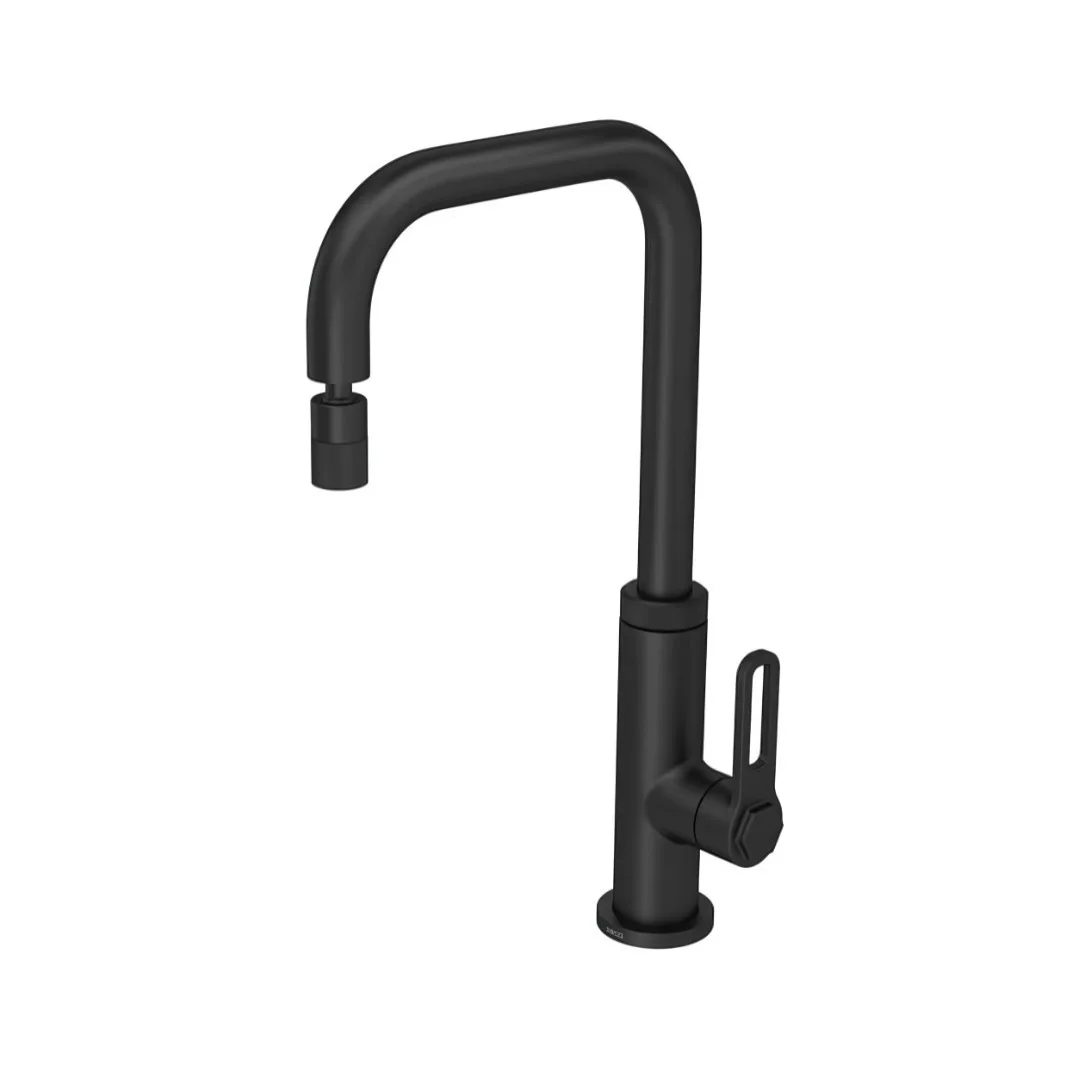 Torneira de bancada para cozinha bica móvel Deca Urban Black Matte