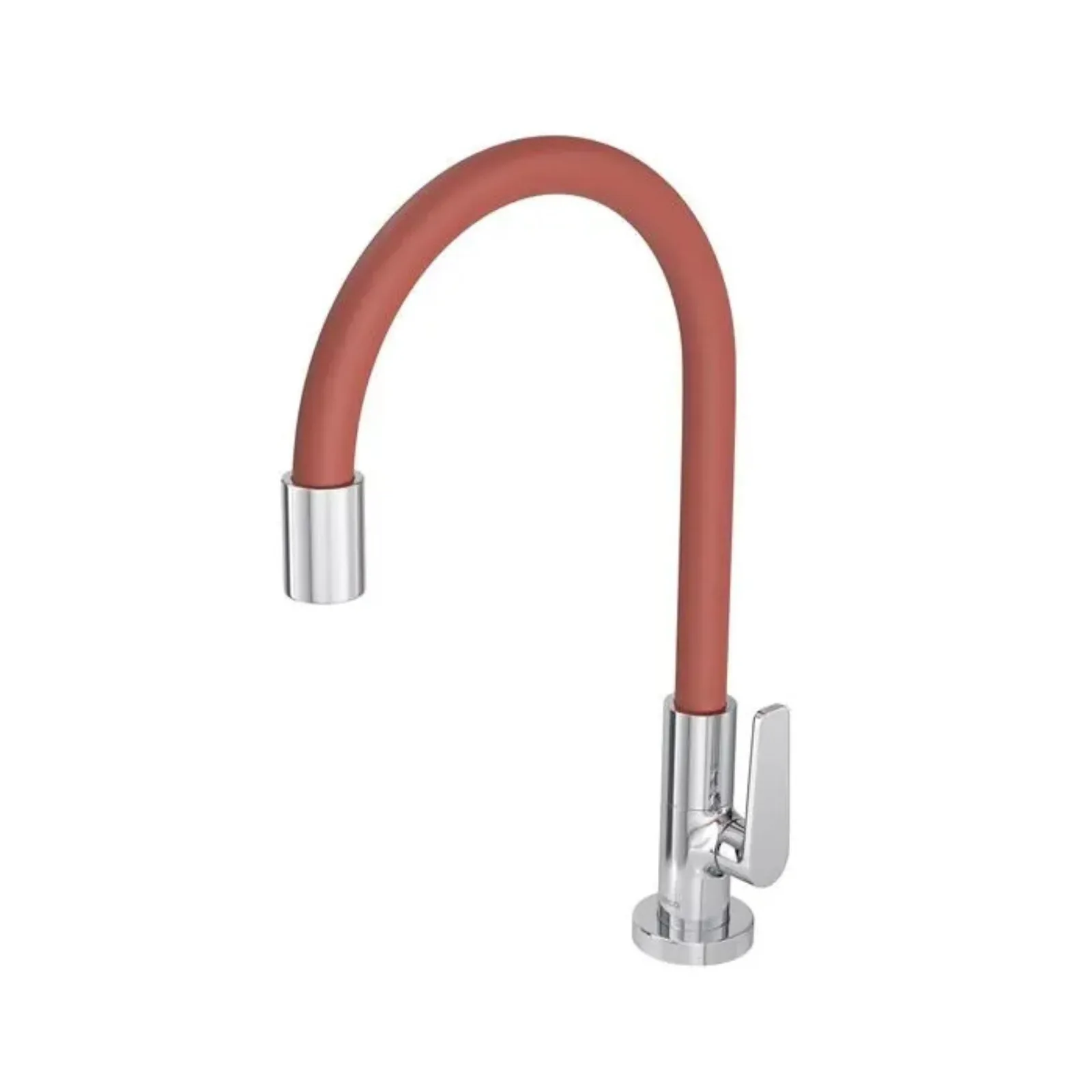 Torneira Cromado de Mesa para Cozinha Com Bica Flexível Deca Motion